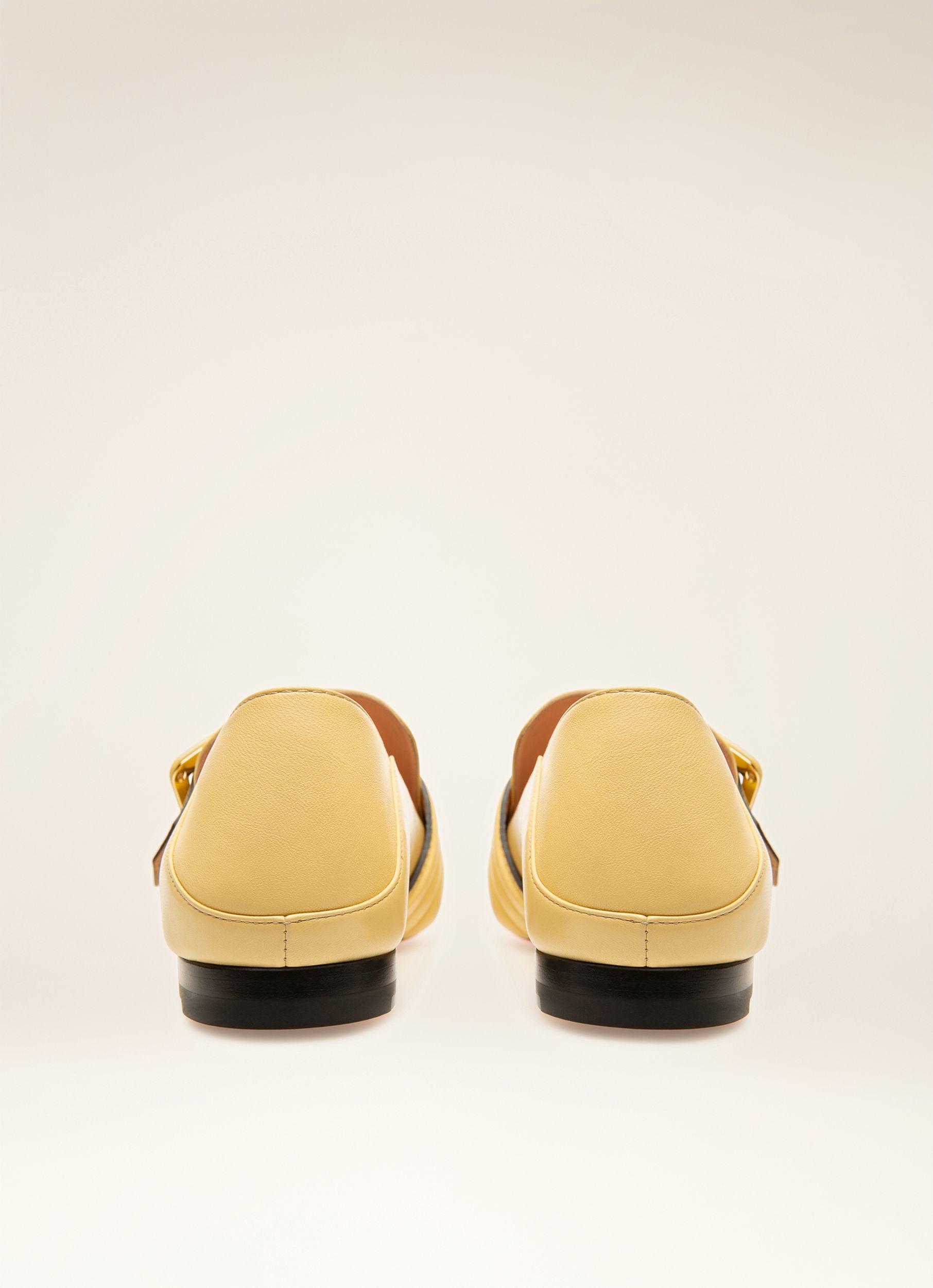 Janelle Loafer Aus Blassgelbem Leder - Damen - Bally - 03