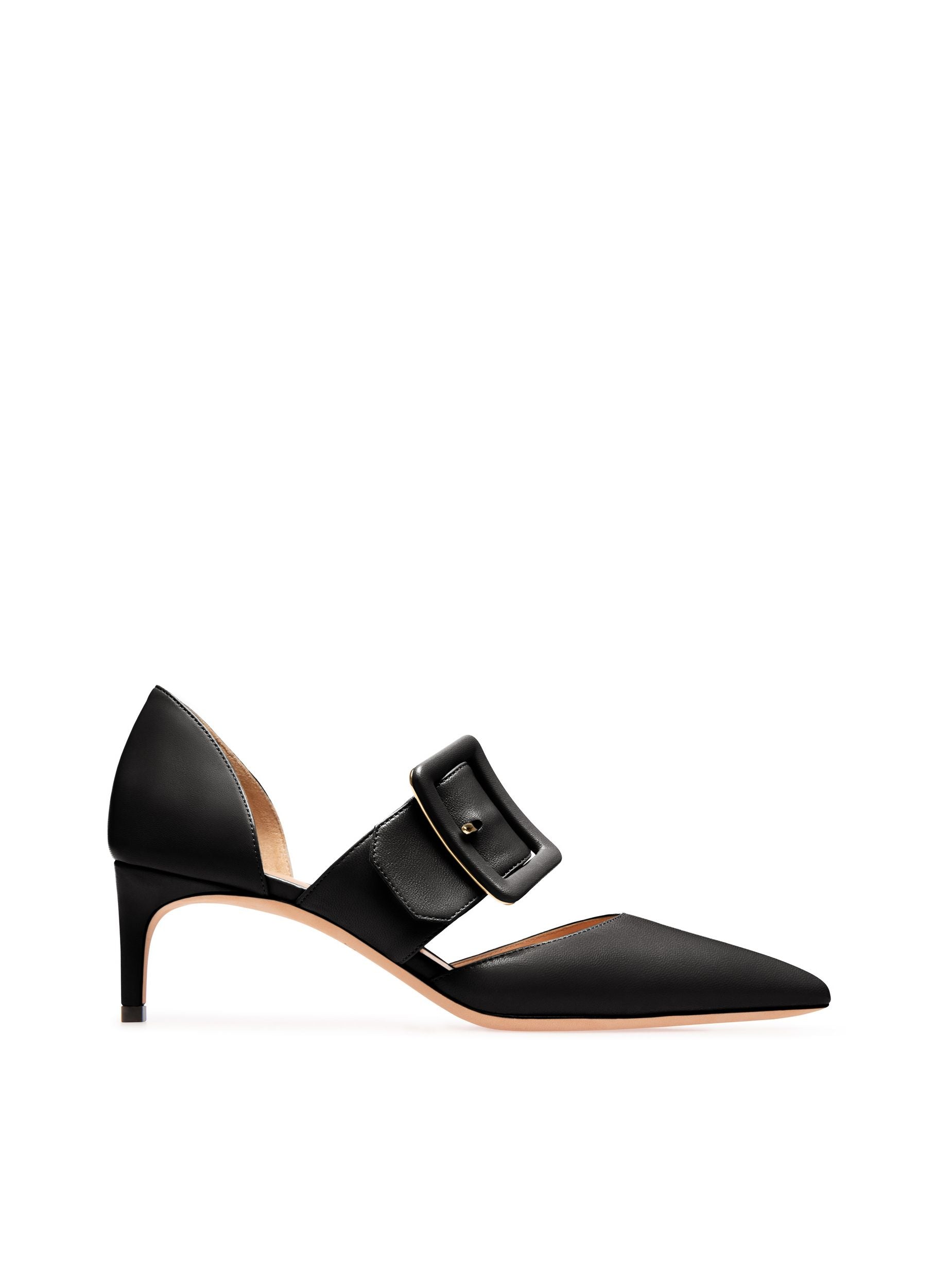 Jessye Pumps Aus Schwarzem Leder - Damen - Bally - 01