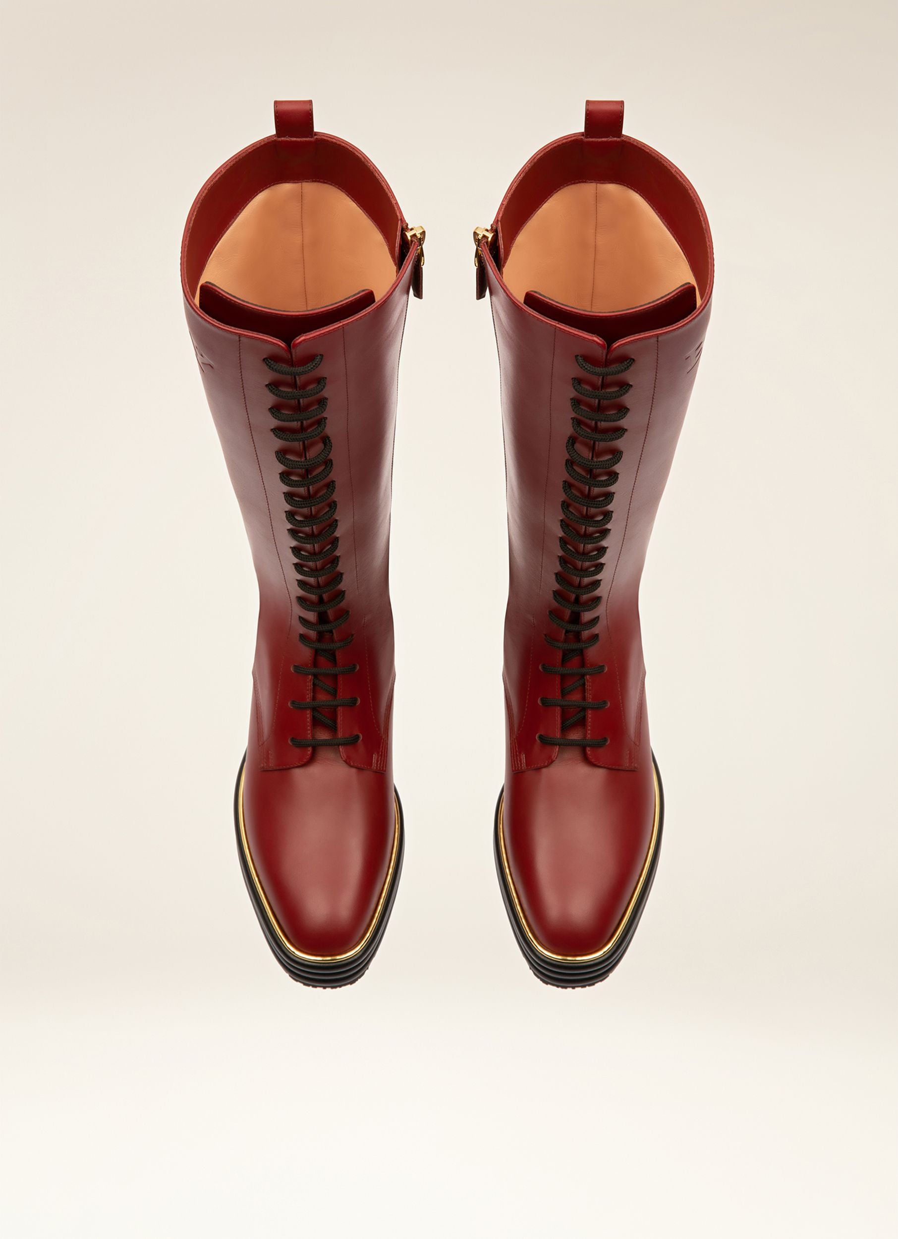 Florissa Stiefel Aus Leder In Heritage-Rot - Damen - Bally - 04