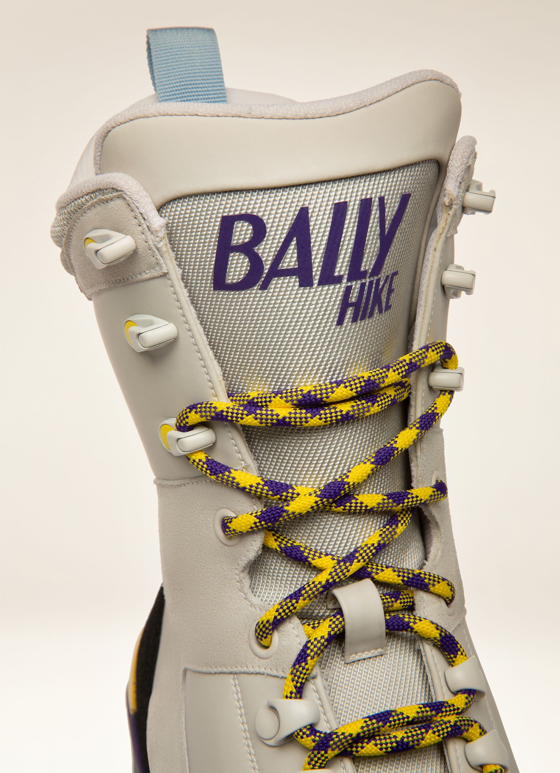 Bally Hike Stiefel Aus Weißem, Gummibeschichtetem Leder - Damen - Bally - 02
