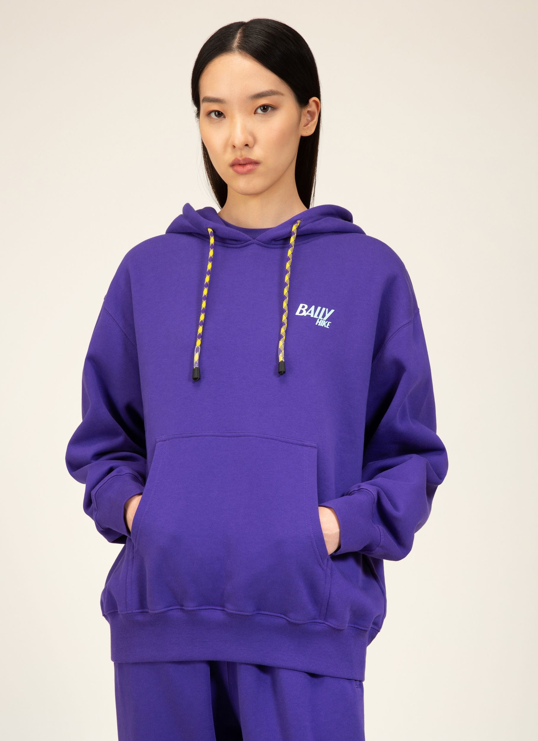 Bally Hike 6 Oberteil Aus Bio-Baumwolle In Violett - Damen - Bally - 03