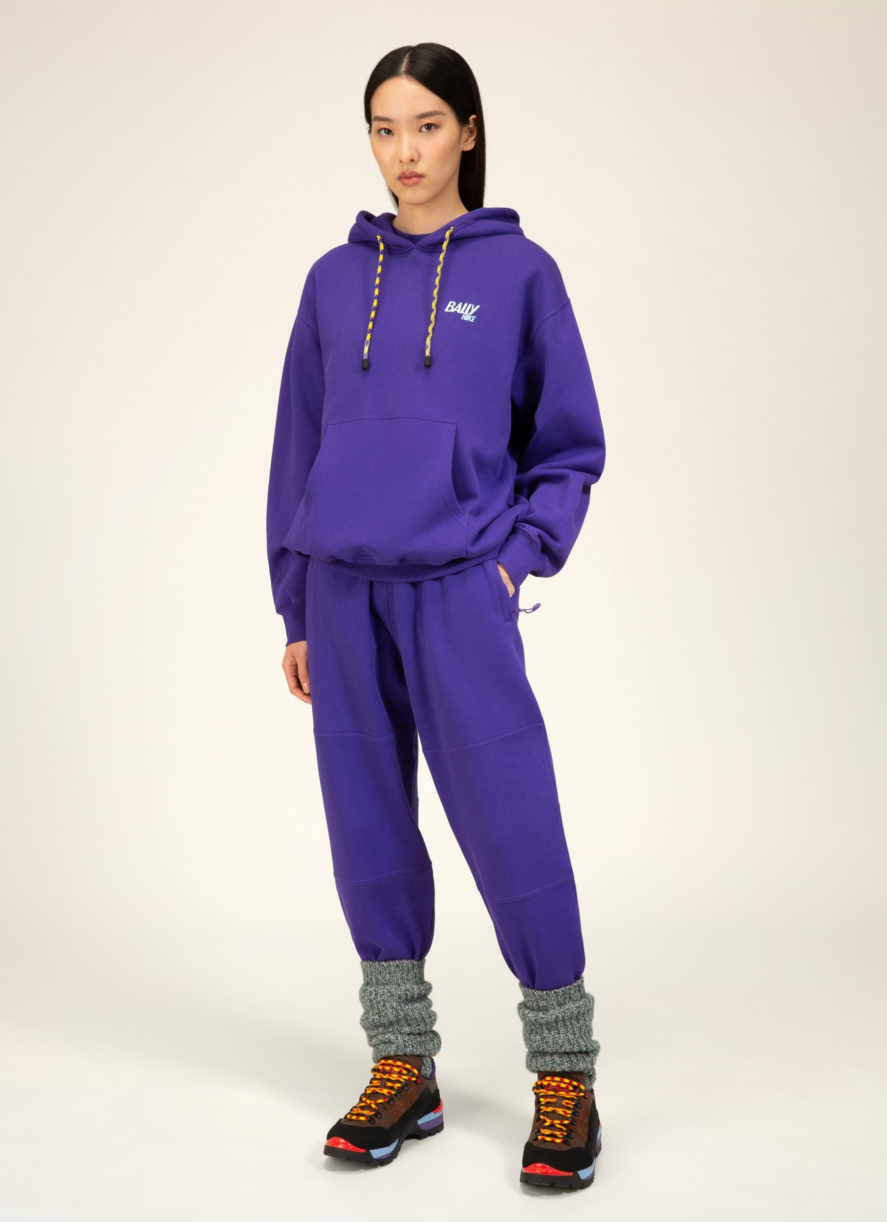 Bally Hike 6 Oberteil Aus Bio-Baumwolle In Violett - Damen - Bally - 05
