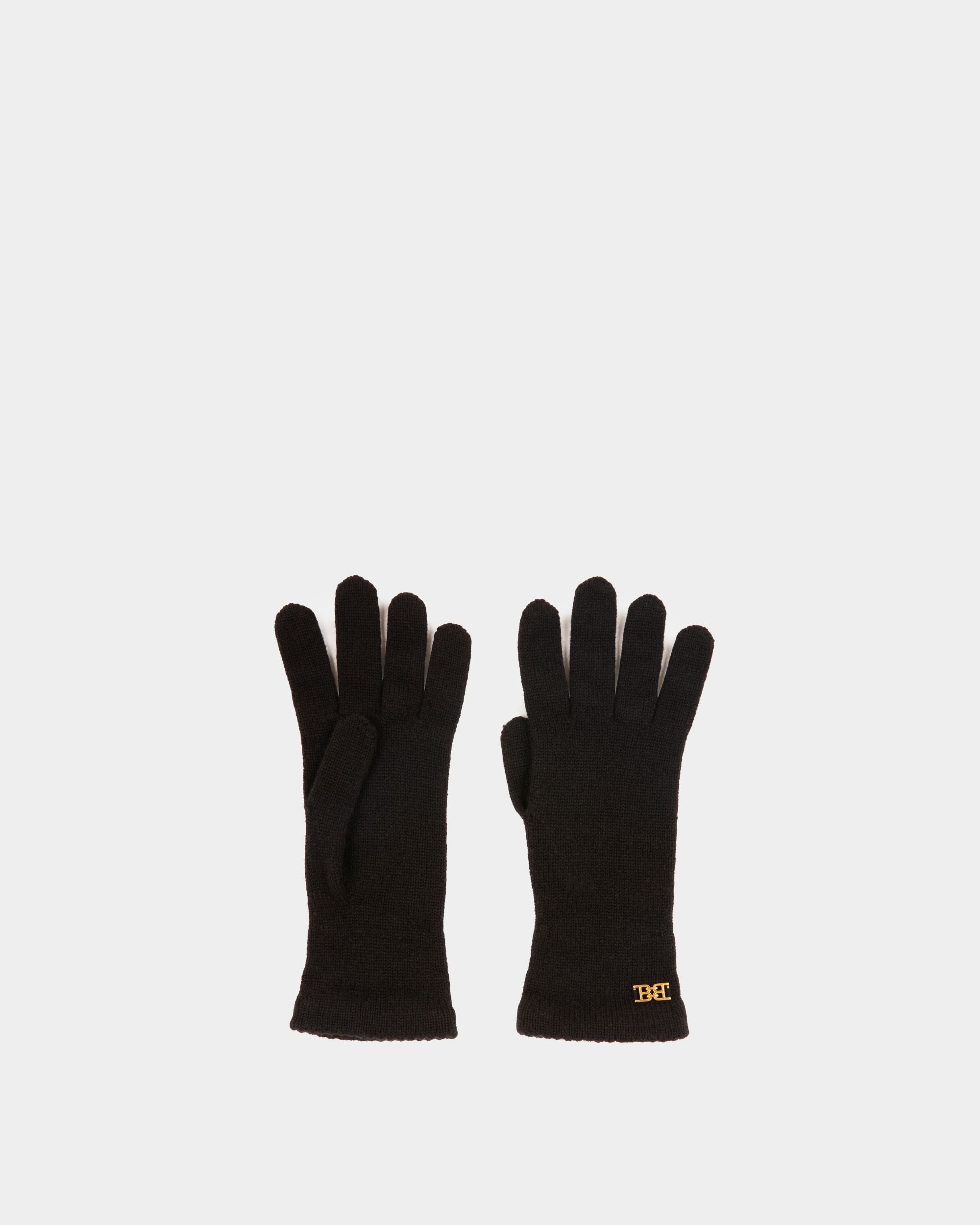 Accessoire-Set Aus Schwarzem Kaschmir - Damen - Bally - 04