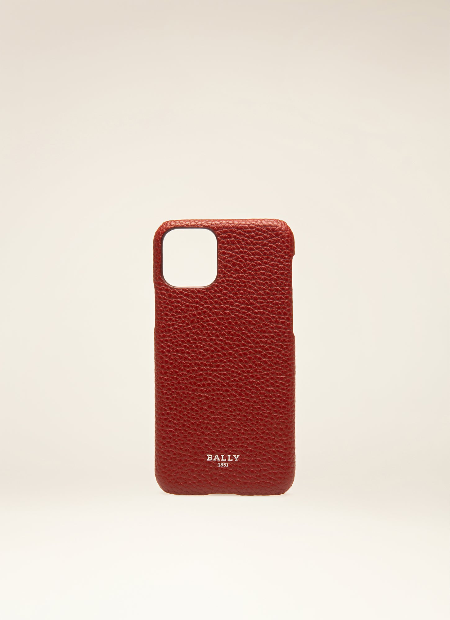 Cover Technology Cases In Red Leather - Herren - Bally - 01
