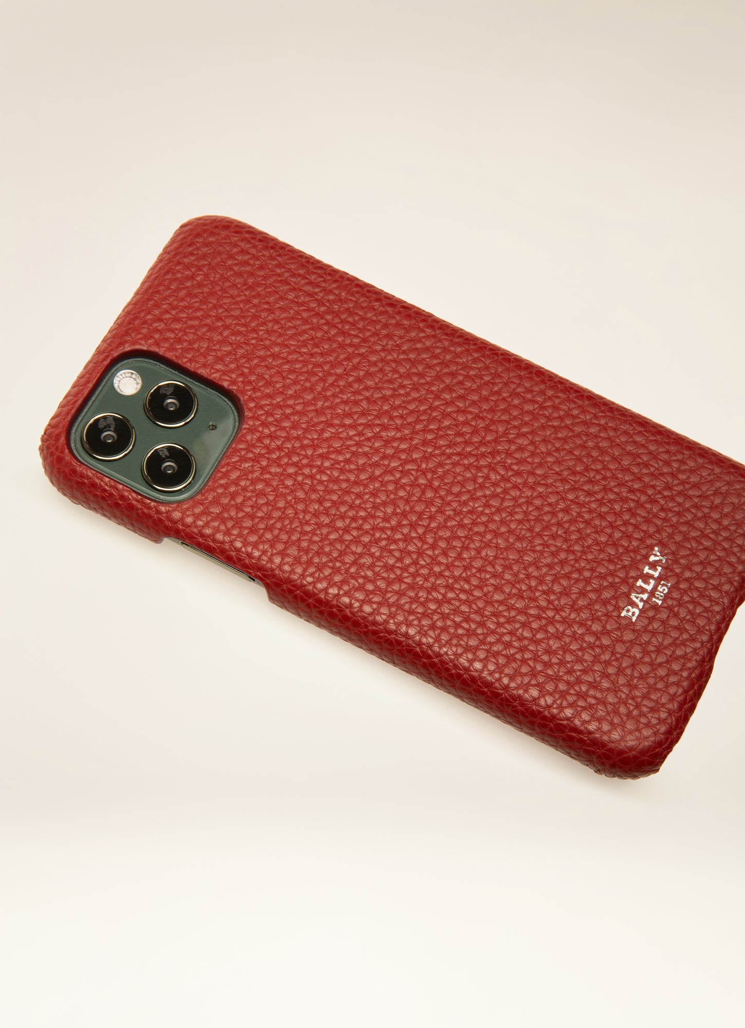 Cover Technology Cases In Red Leather - Herren - Bally - 02