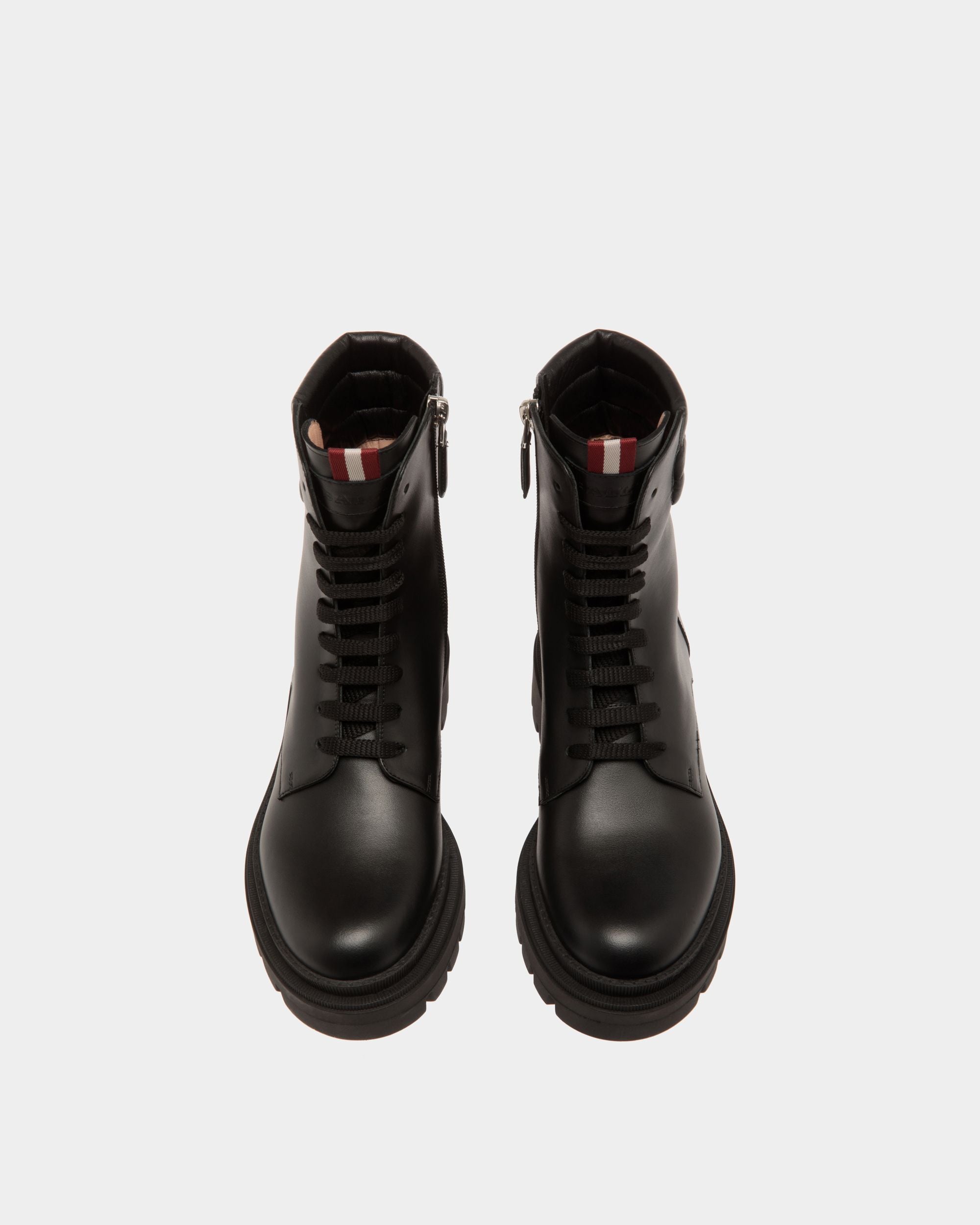 Booties In Black Leather - Damen - Bally - 04