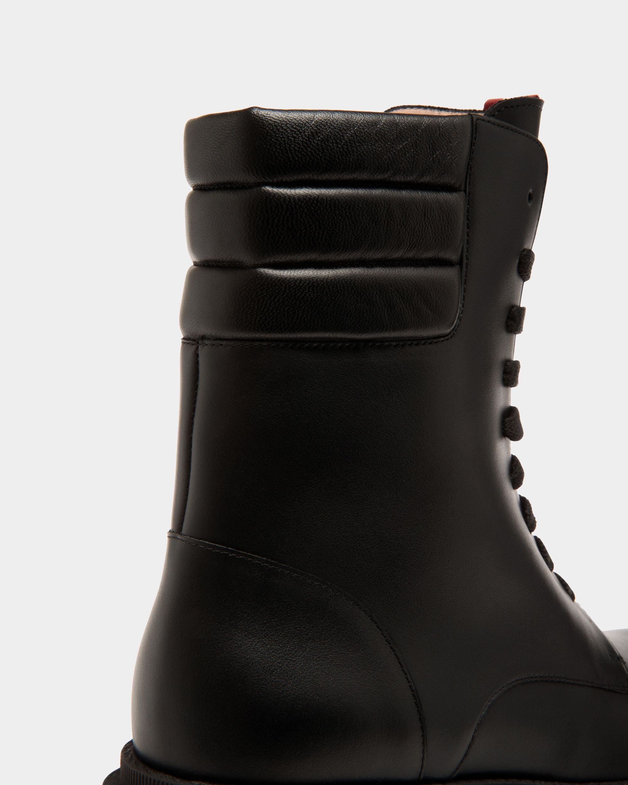 Booties In Black Leather - Damen - Bally - 05