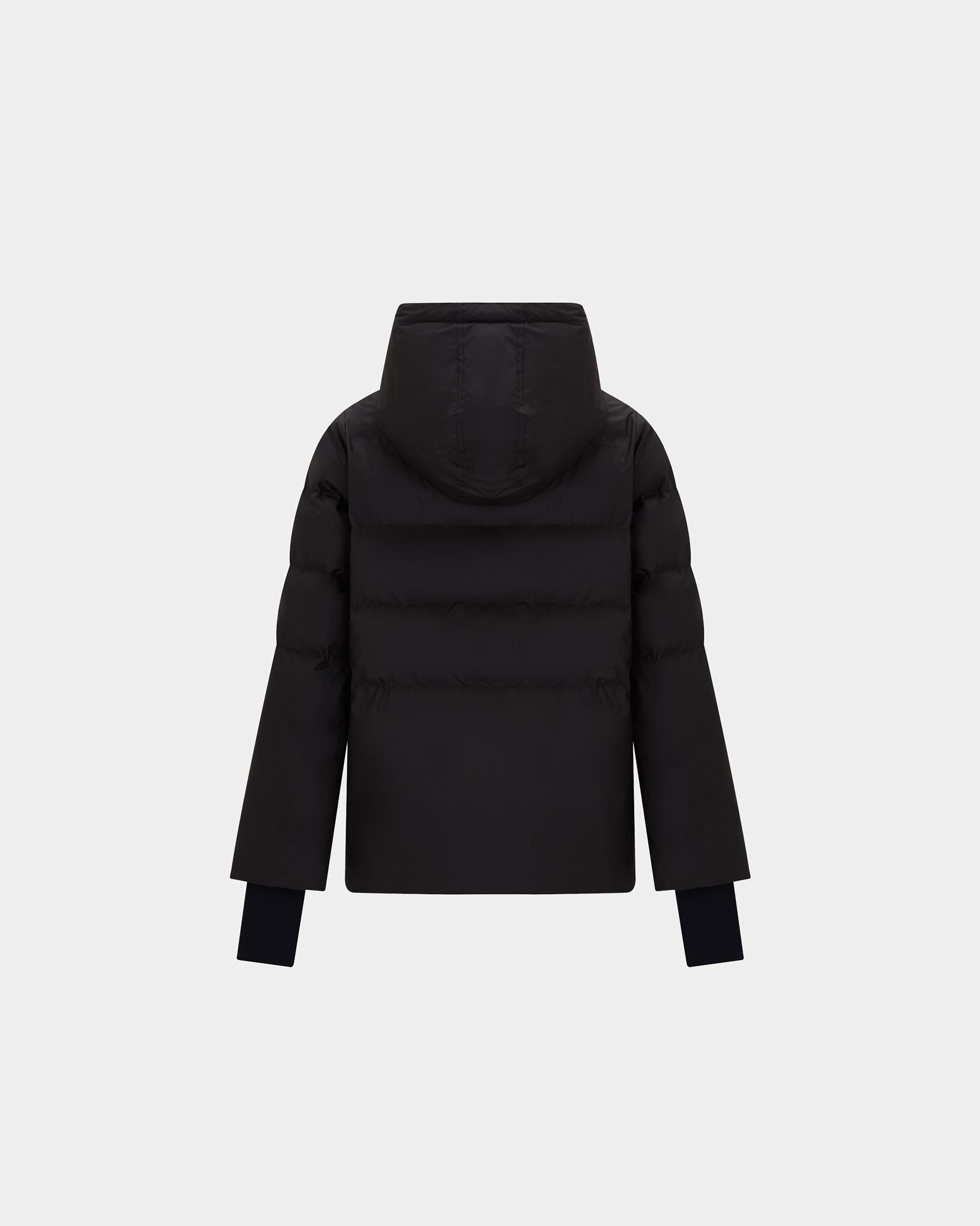 Women's Black Cotton Jacket - Damen - Bally - 05