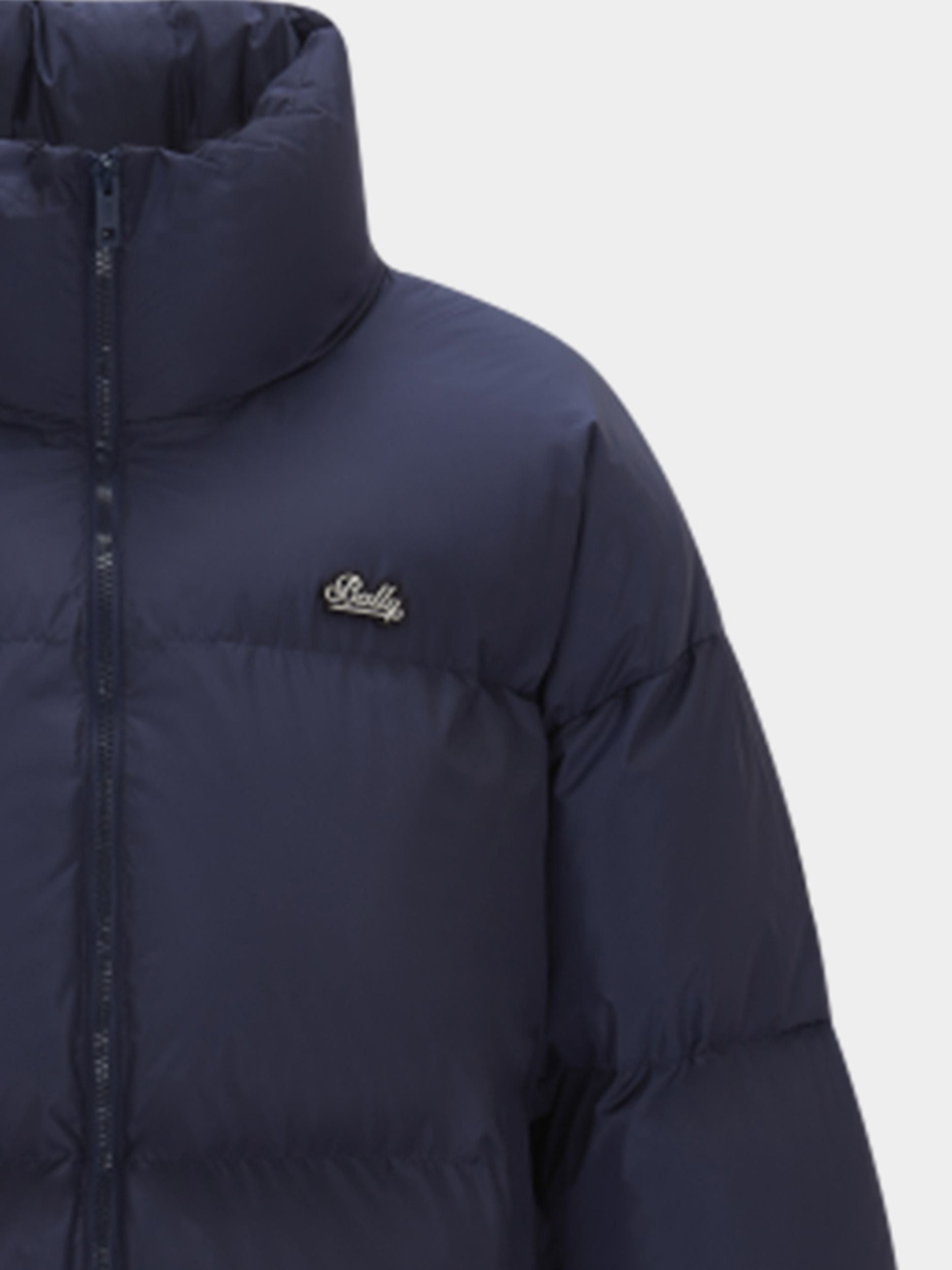 Women's Dark Blue Cotton Jacket - Damen - Bally - 02