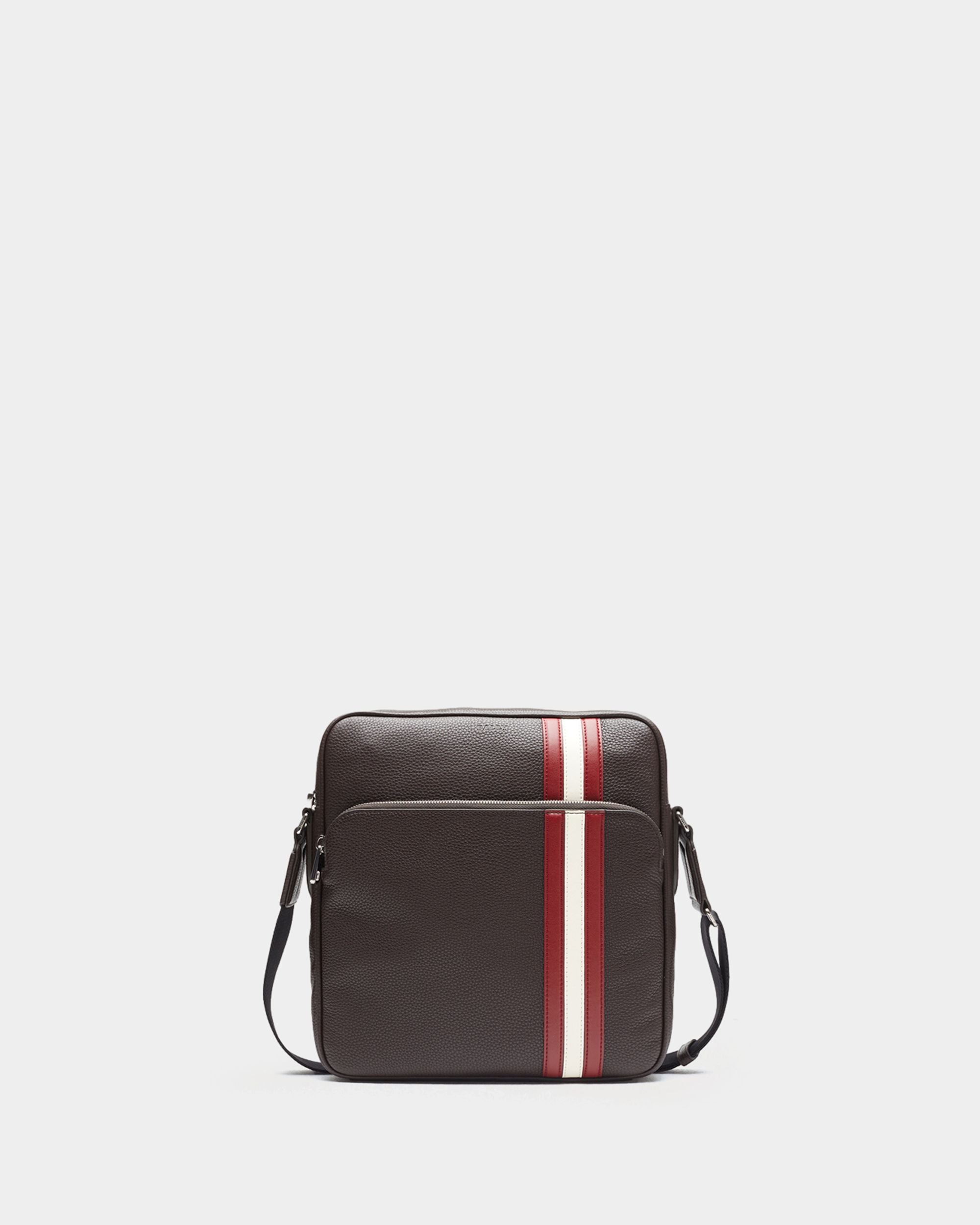 Men's Brown Shoulder Bag - Herren - Bally - 01