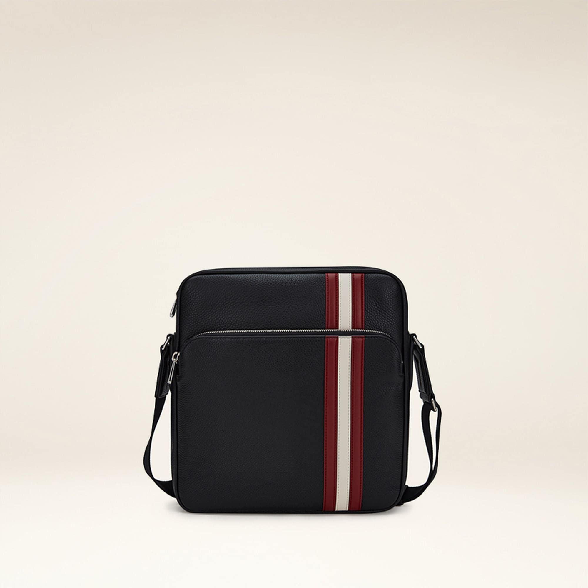 Men's Black Casual Crossbody Bag - Herren - Bally - 01