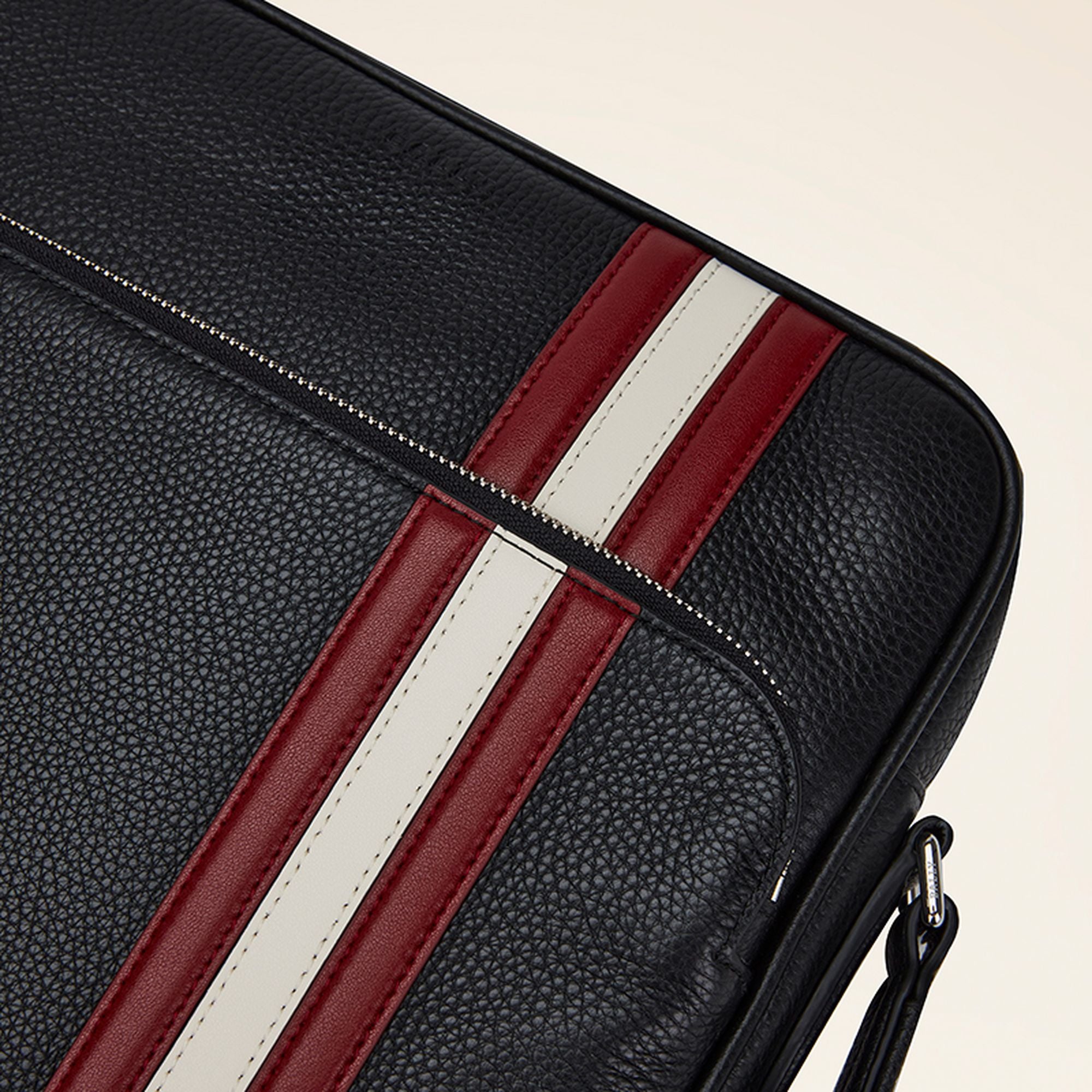 Men's Black Casual Crossbody Bag - Herren - Bally - 04