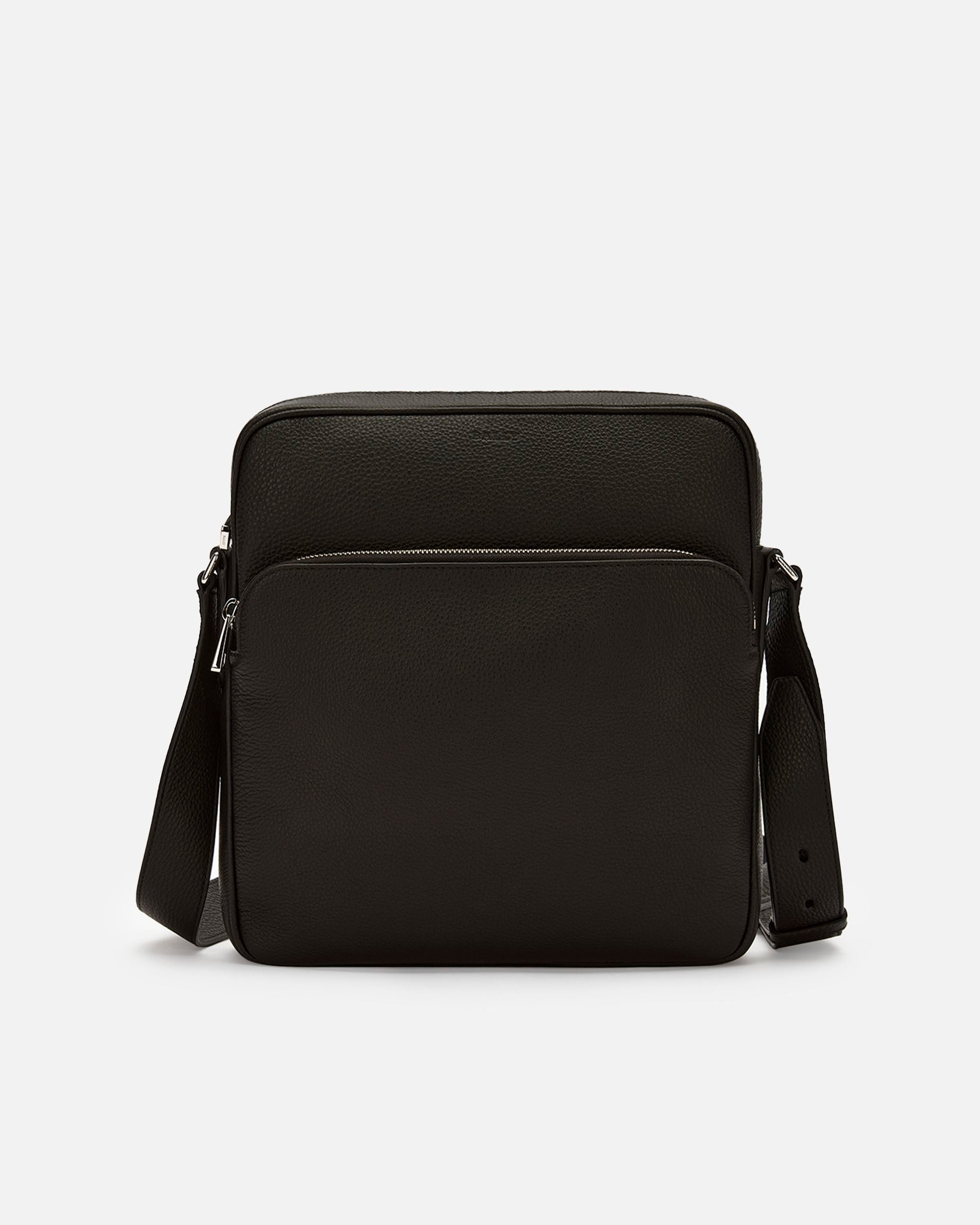 Men's Black Messenger Bag - Herren - Bally - 01