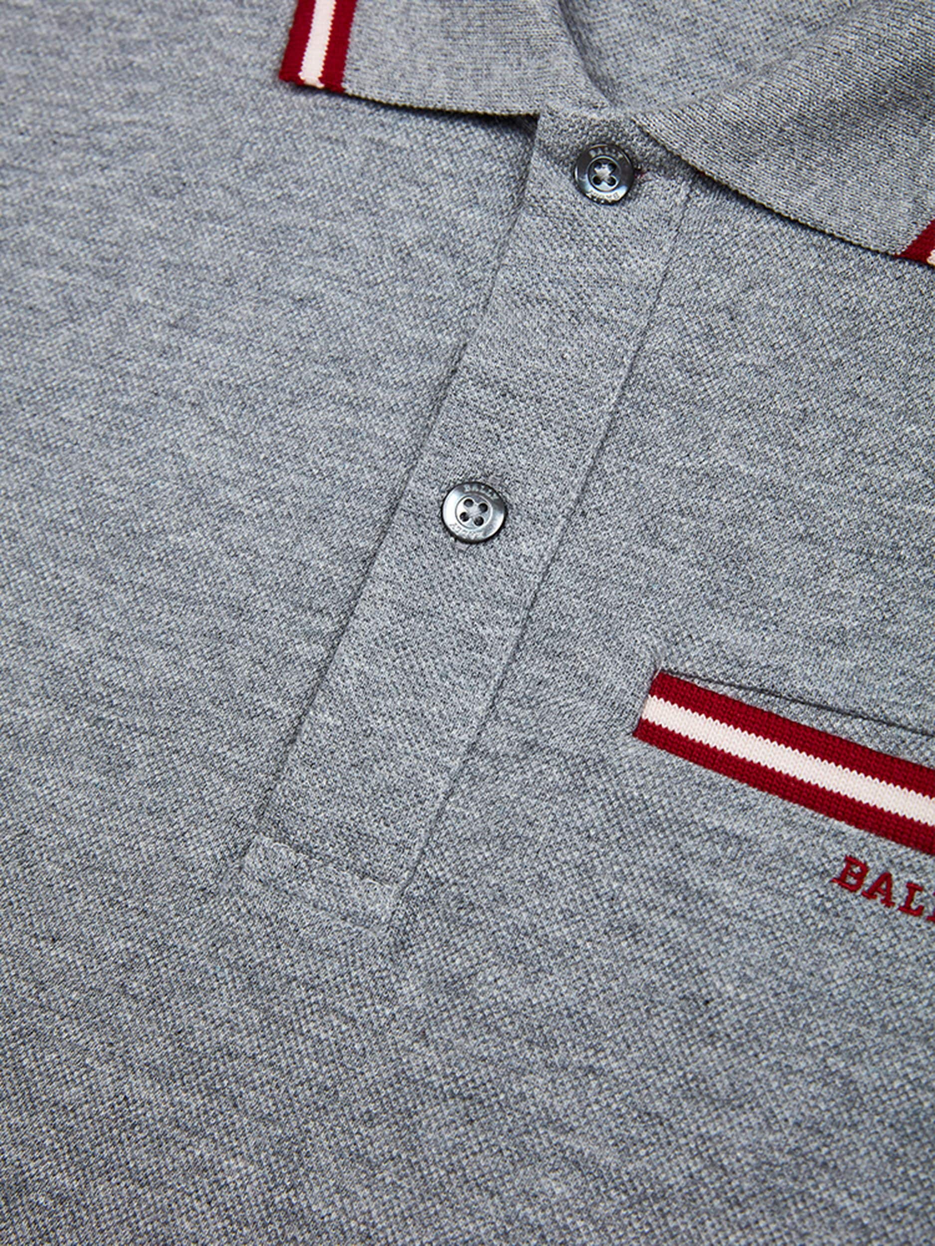 Men's Grey Casual Shirt - Herren - Bally - 03