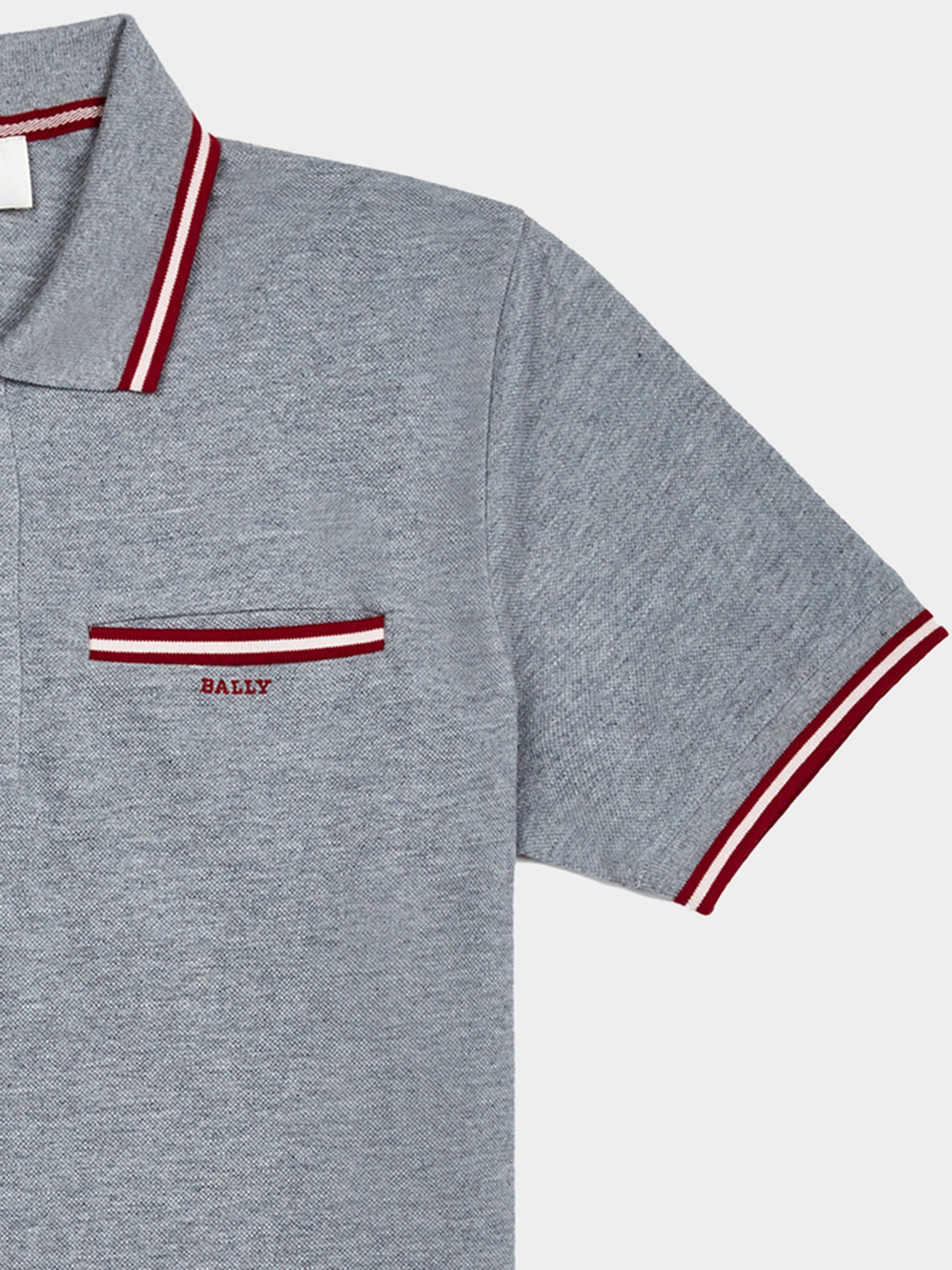 Men's Grey Casual Shirt - Herren - Bally - 04