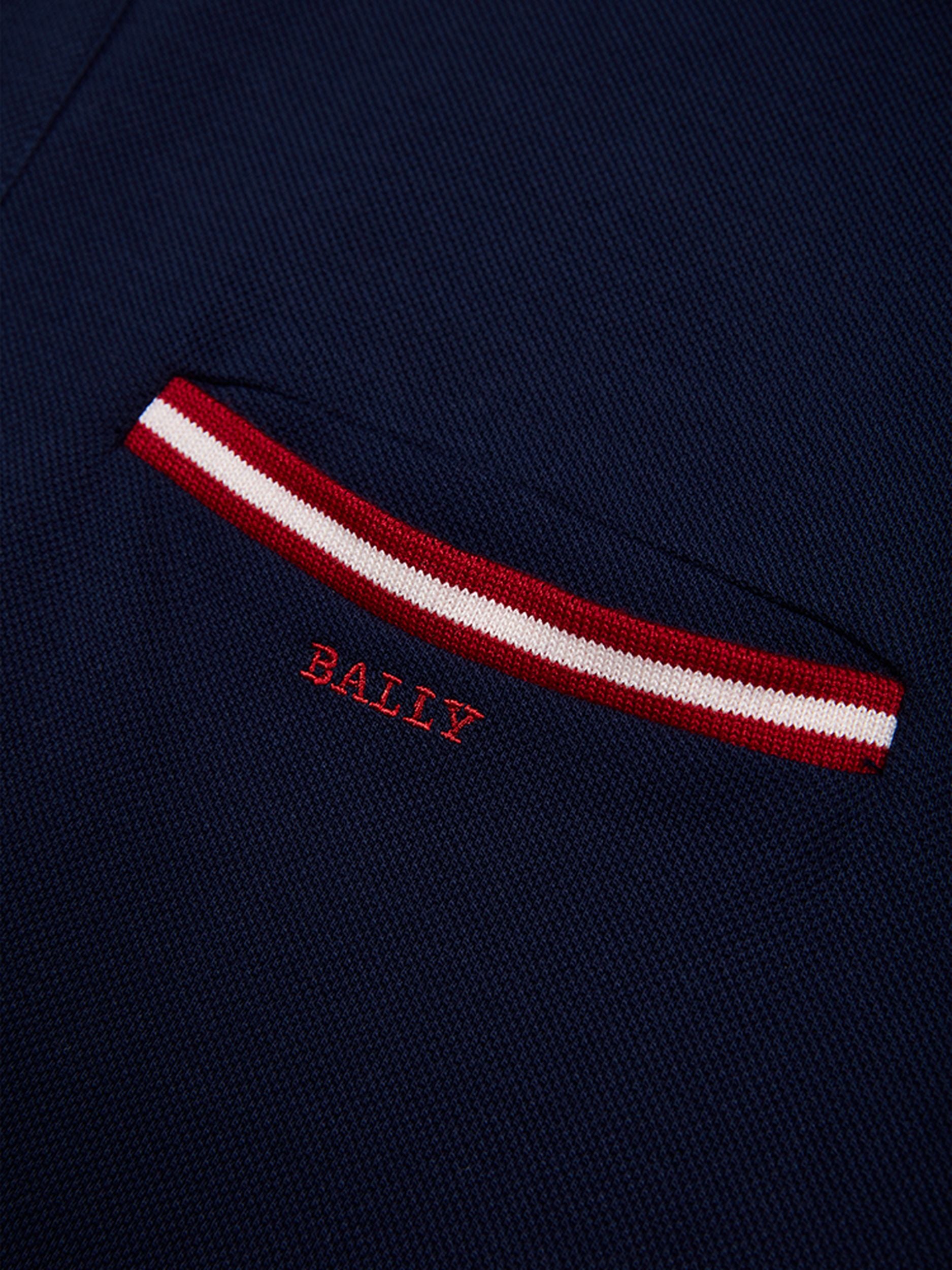Men's Dark Blue Casual Shirt - Herren - Bally - 03