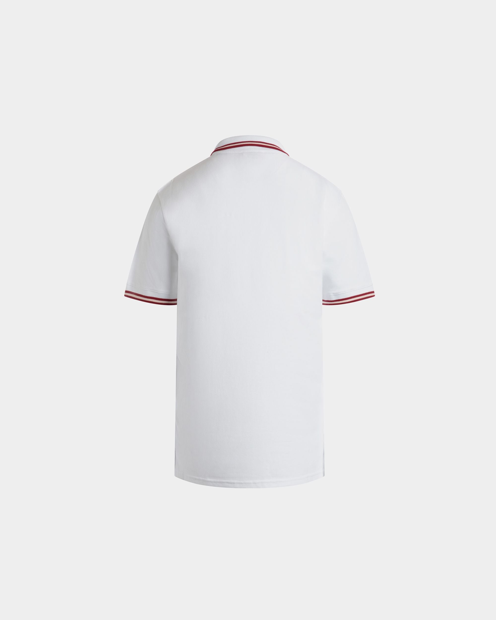 Polo In White Cotton - Herren - Bally - 03
