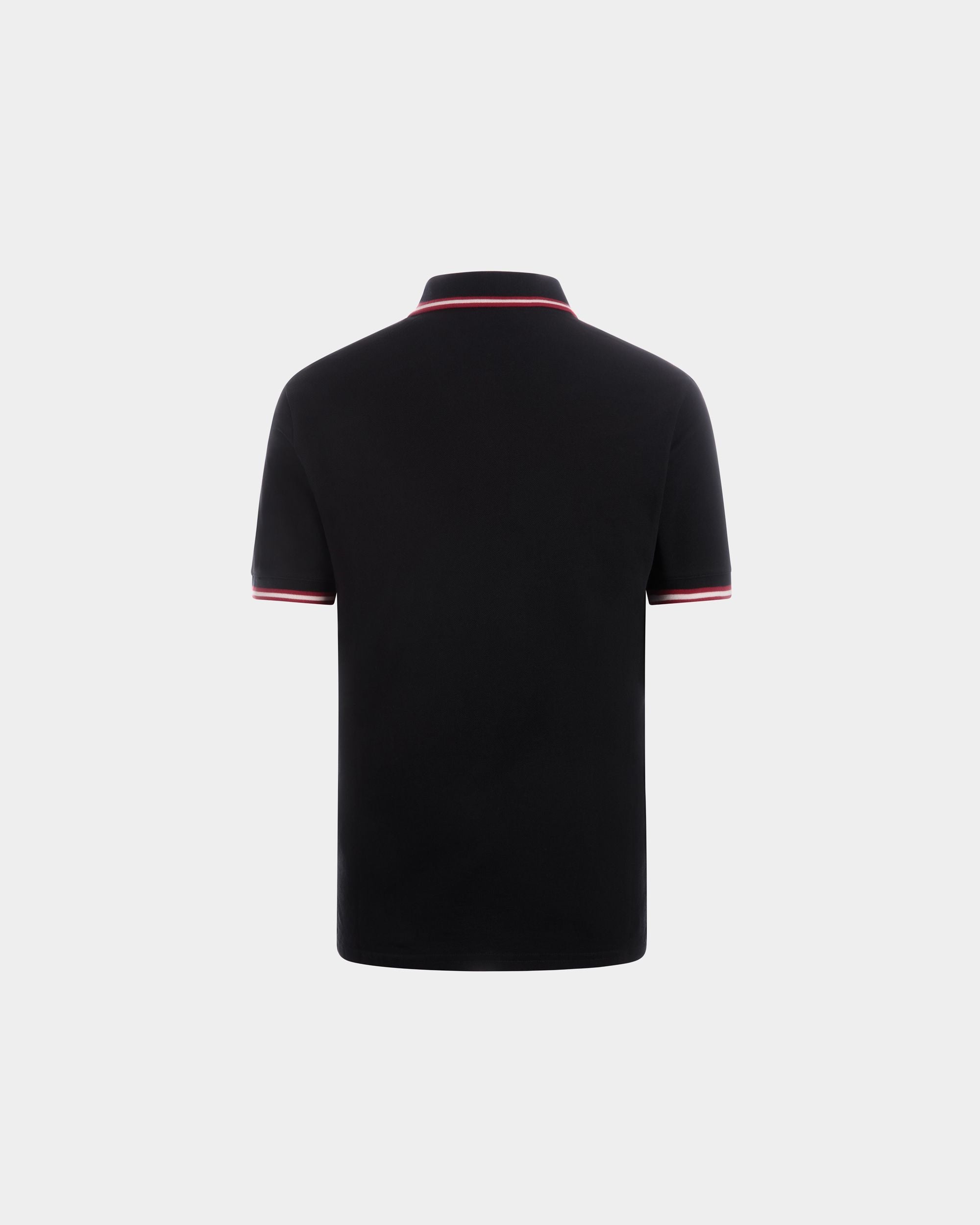 Polo In Black Cotton - Herren - Bally - 03