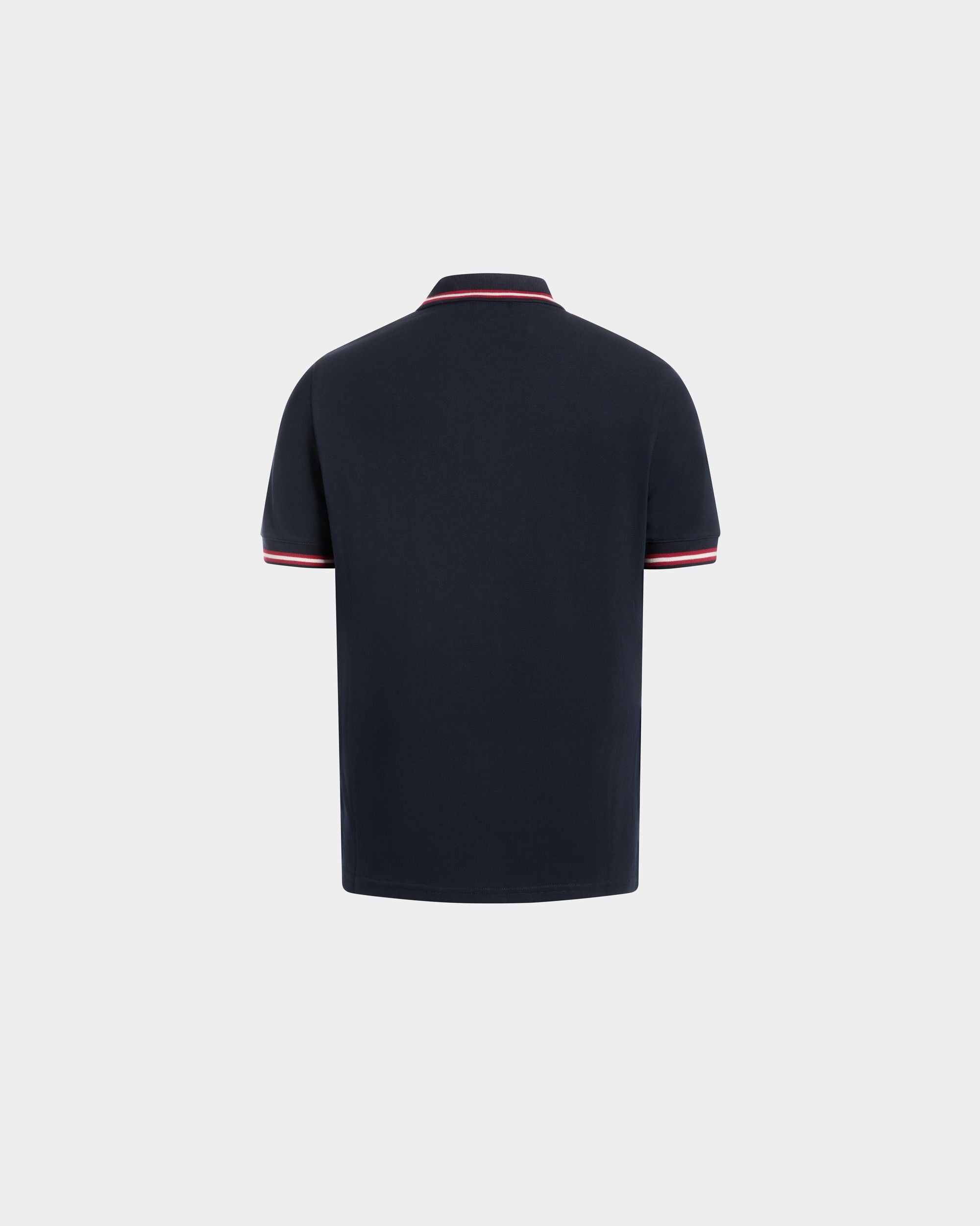 Polo In Blue Cotton - Herren - Bally - 03