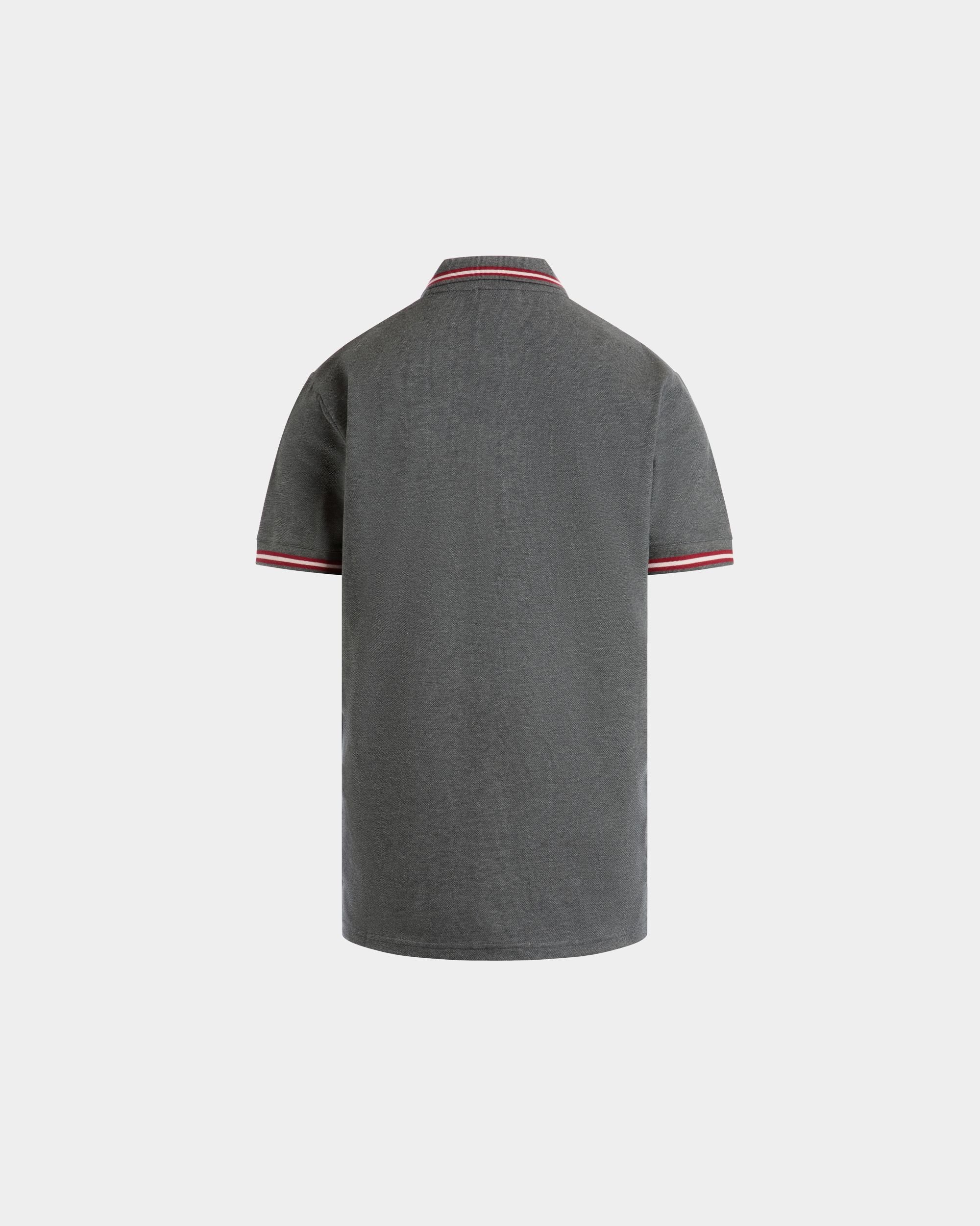 Polo In Grey Cotton - Herren - Bally - 03
