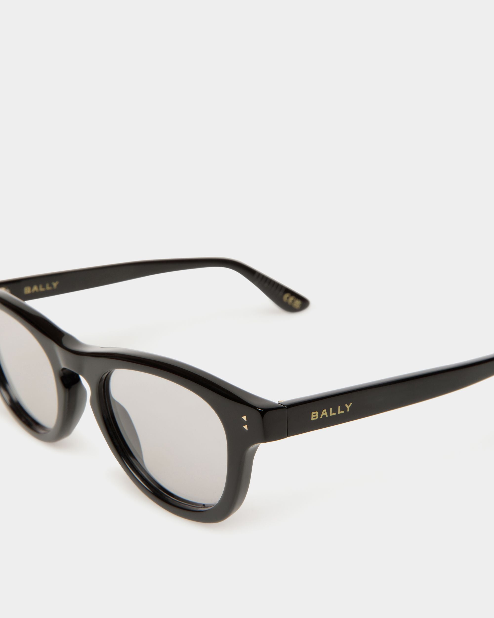 Dieter Sonnenbrille Aus Schwarzem Acetat - Other - Bally - 04