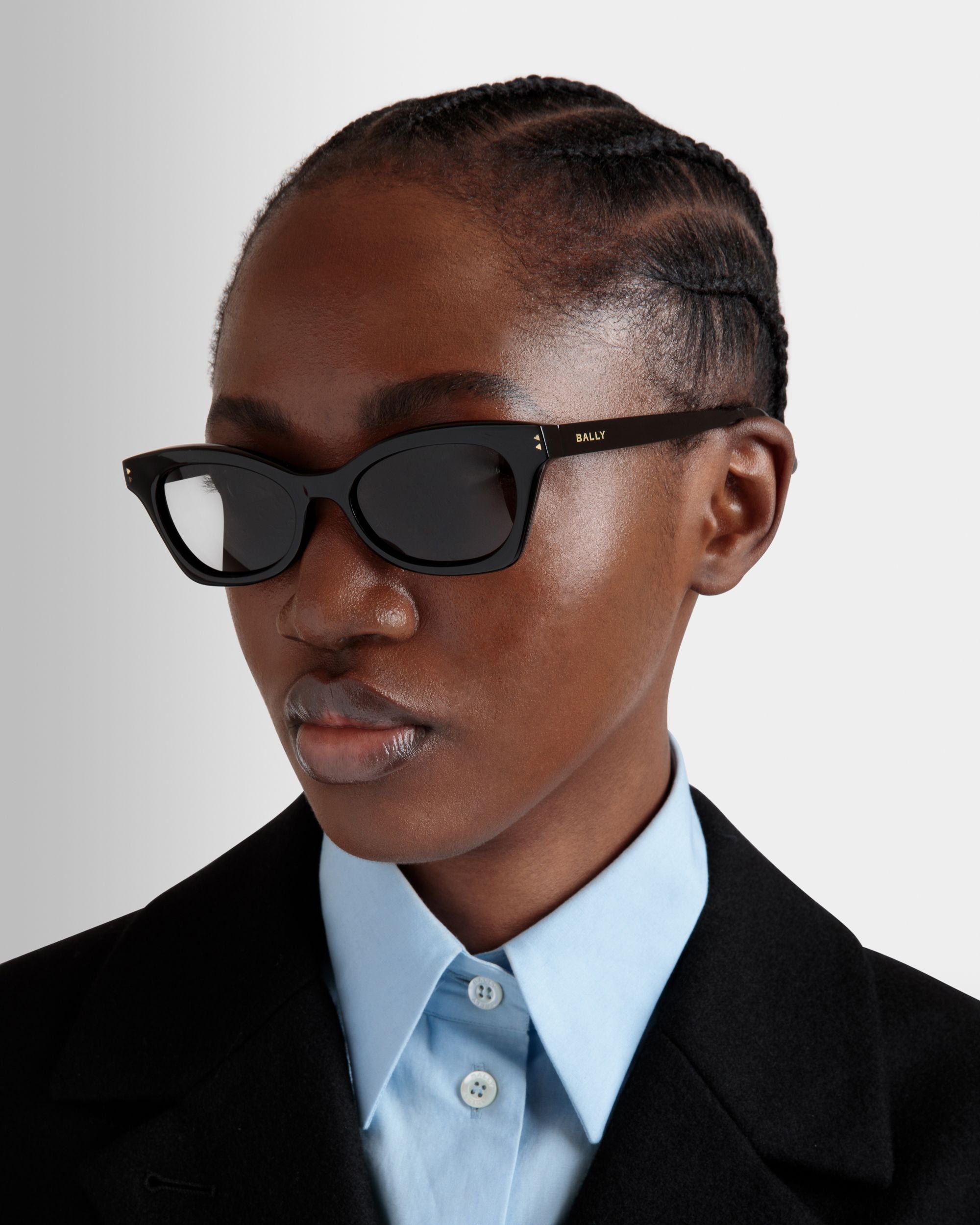 Sue Sonnenbrille Aus Schwarzem Acetat - Damen - Bally - 02