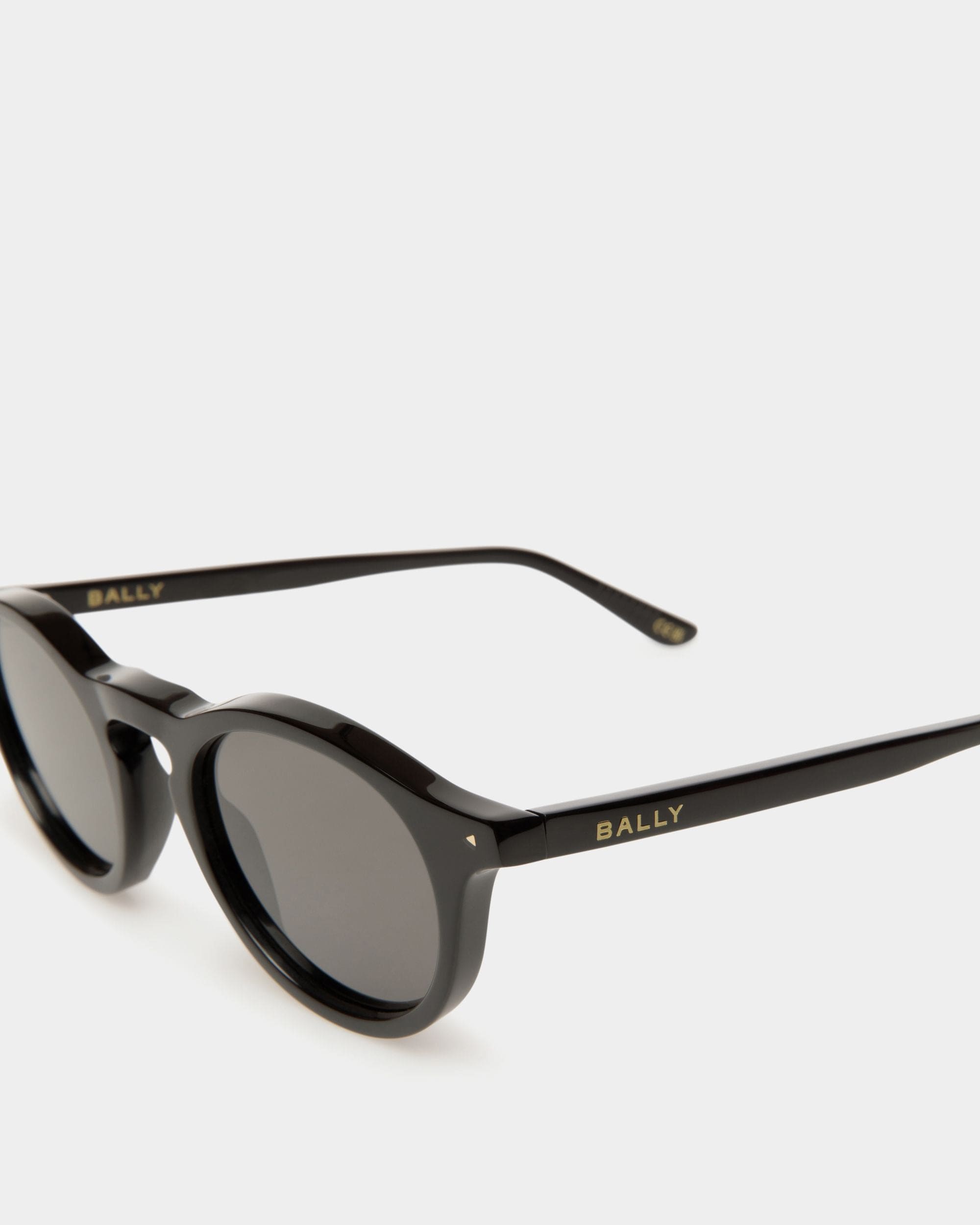 Hermann Sonnenbrille Aus Schwarzem Acetat - Other - Bally - 03