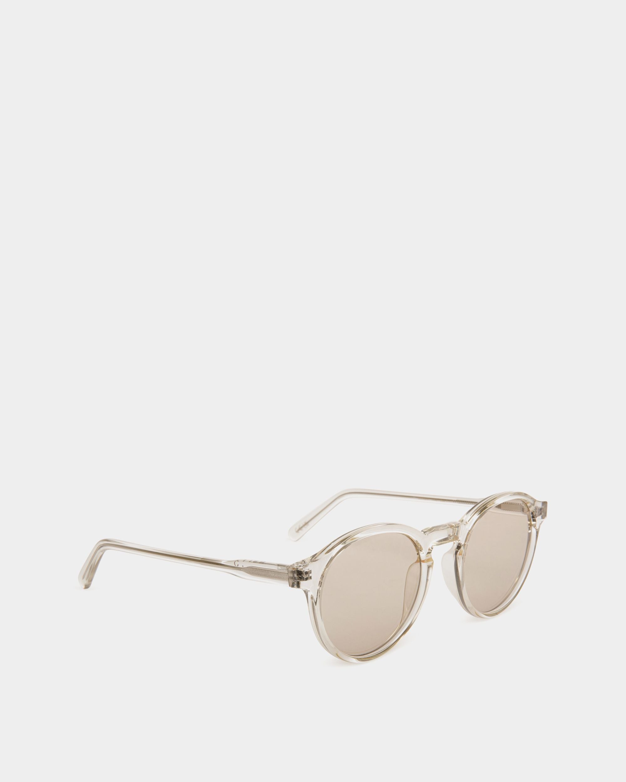 Runde Sonnenbrille In Champagne - Other - Bally - 04
