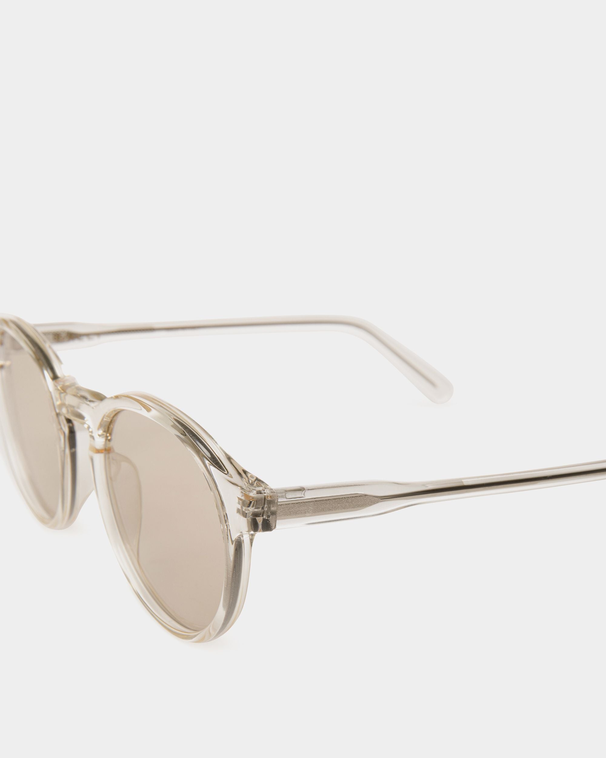 Runde Sonnenbrille In Champagne - Other - Bally - 05