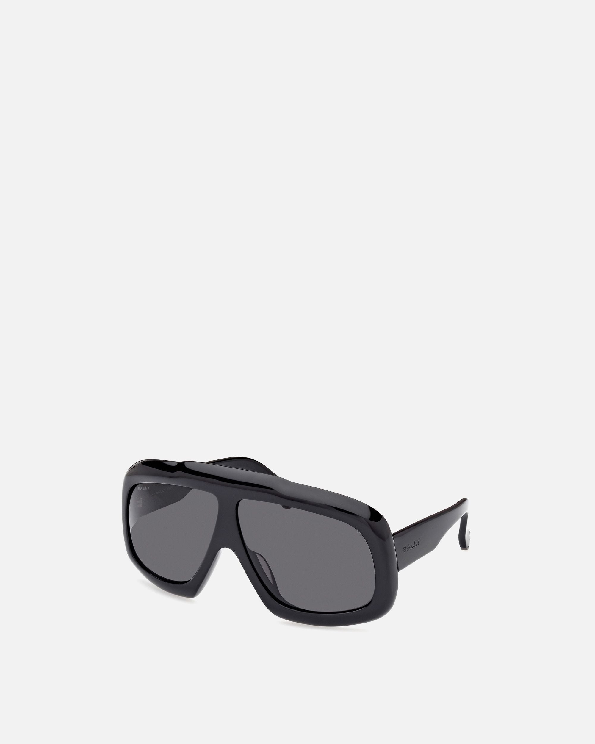 Eyger Acetat-Sonnenbrille In Schwarz Und Rauchgrau - Other - Bally - 03