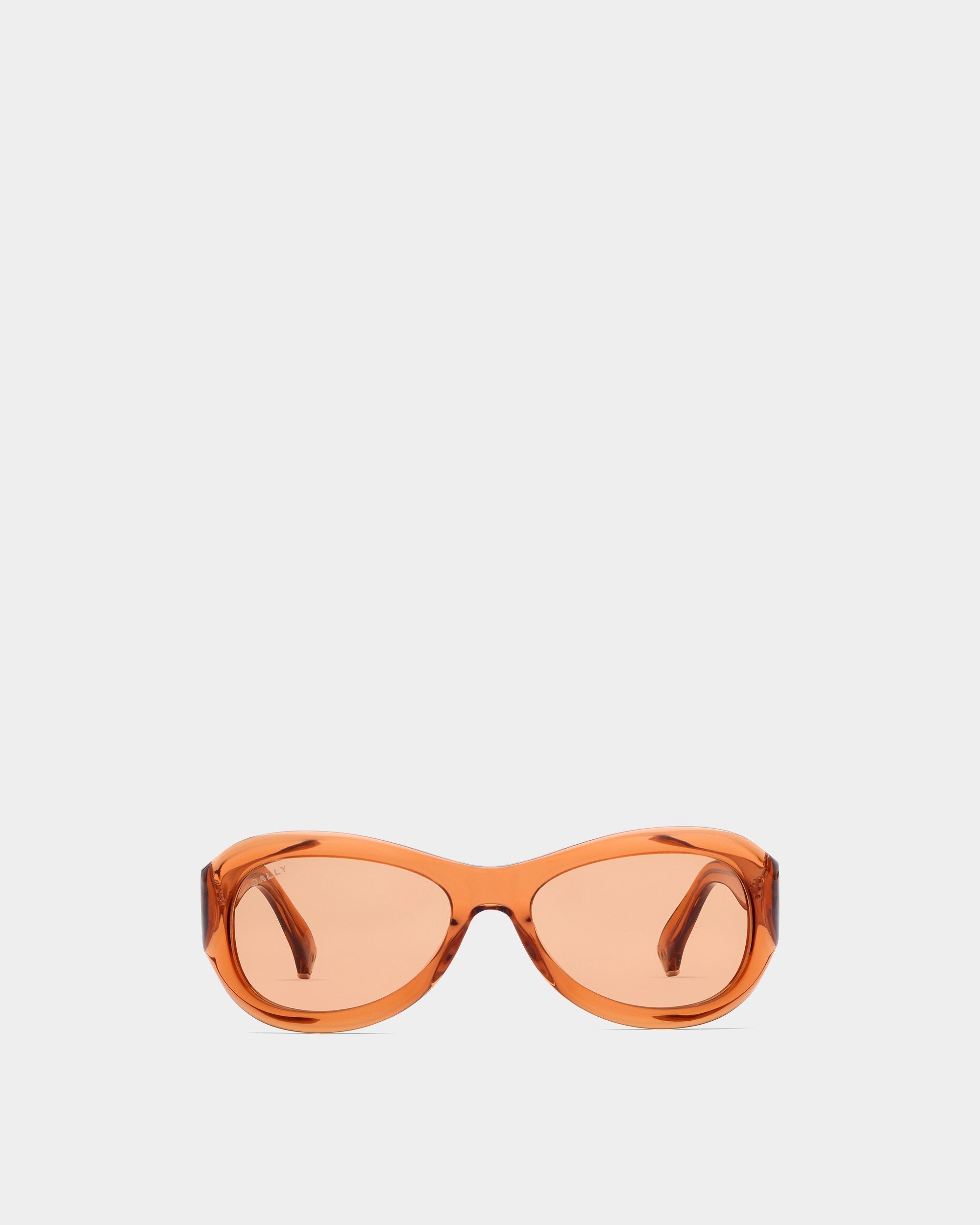 Maurice Acetat-Sonnenbrille In Bernstein Und Orange - Other - Bally - 01