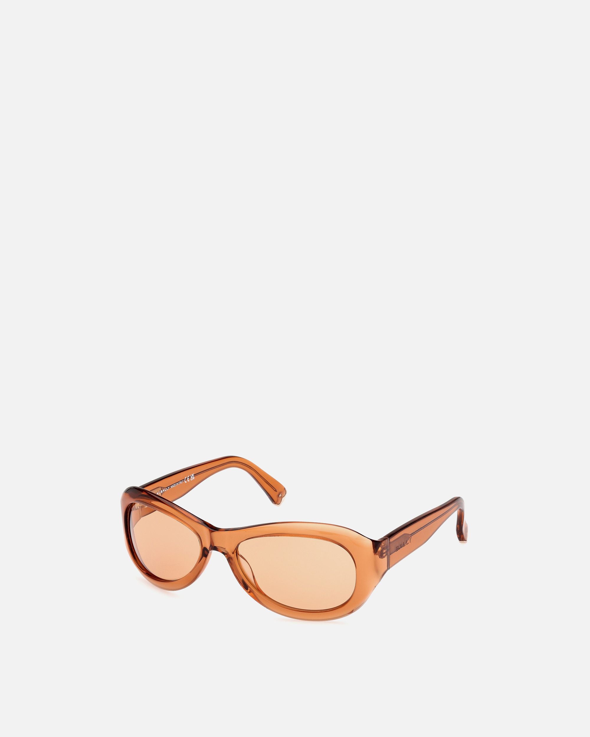 Maurice Acetat-Sonnenbrille In Bernstein Und Orange - Other - Bally - 03