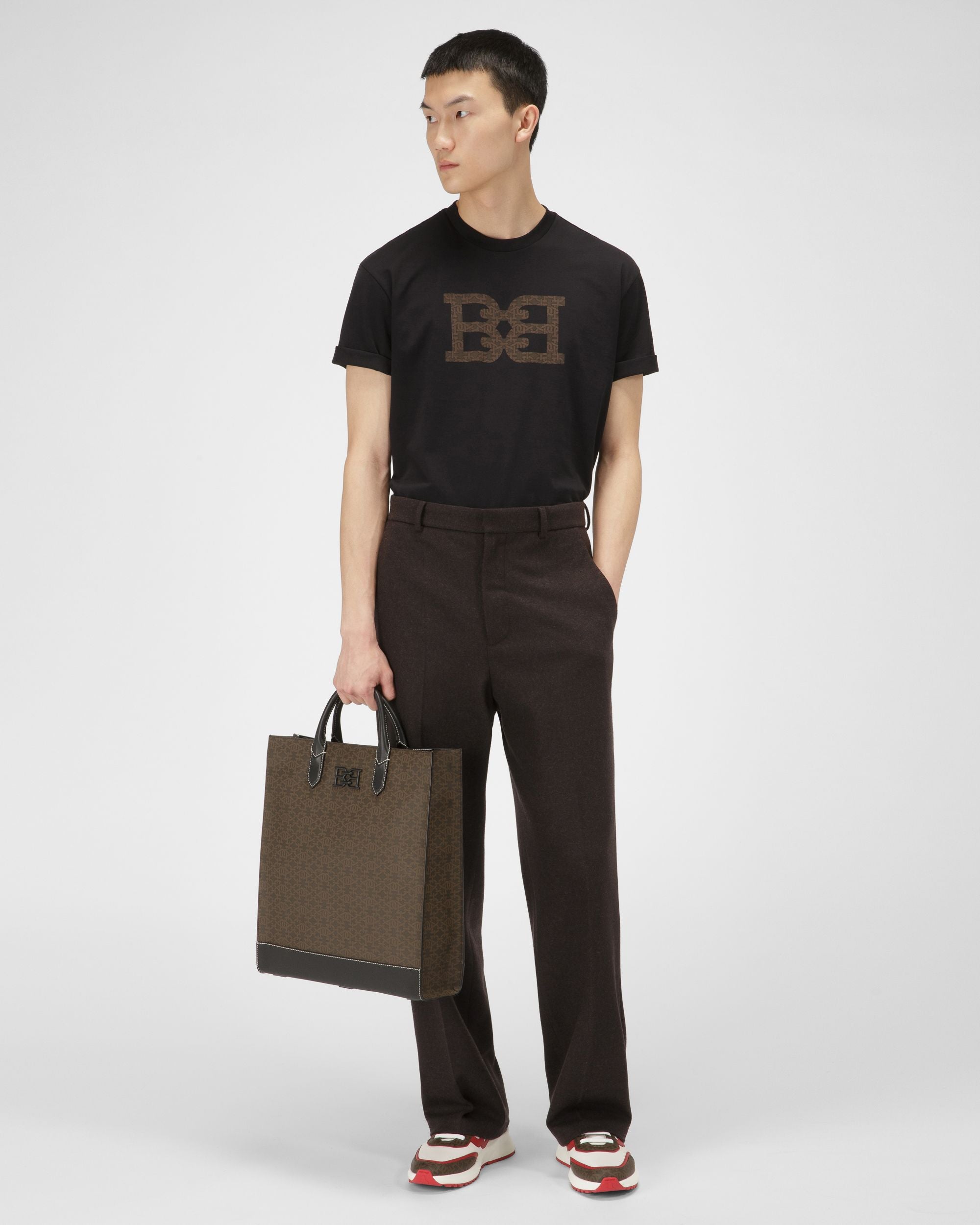 T-Shirt Mit Bb-Motiv - Herren - Bally - 05