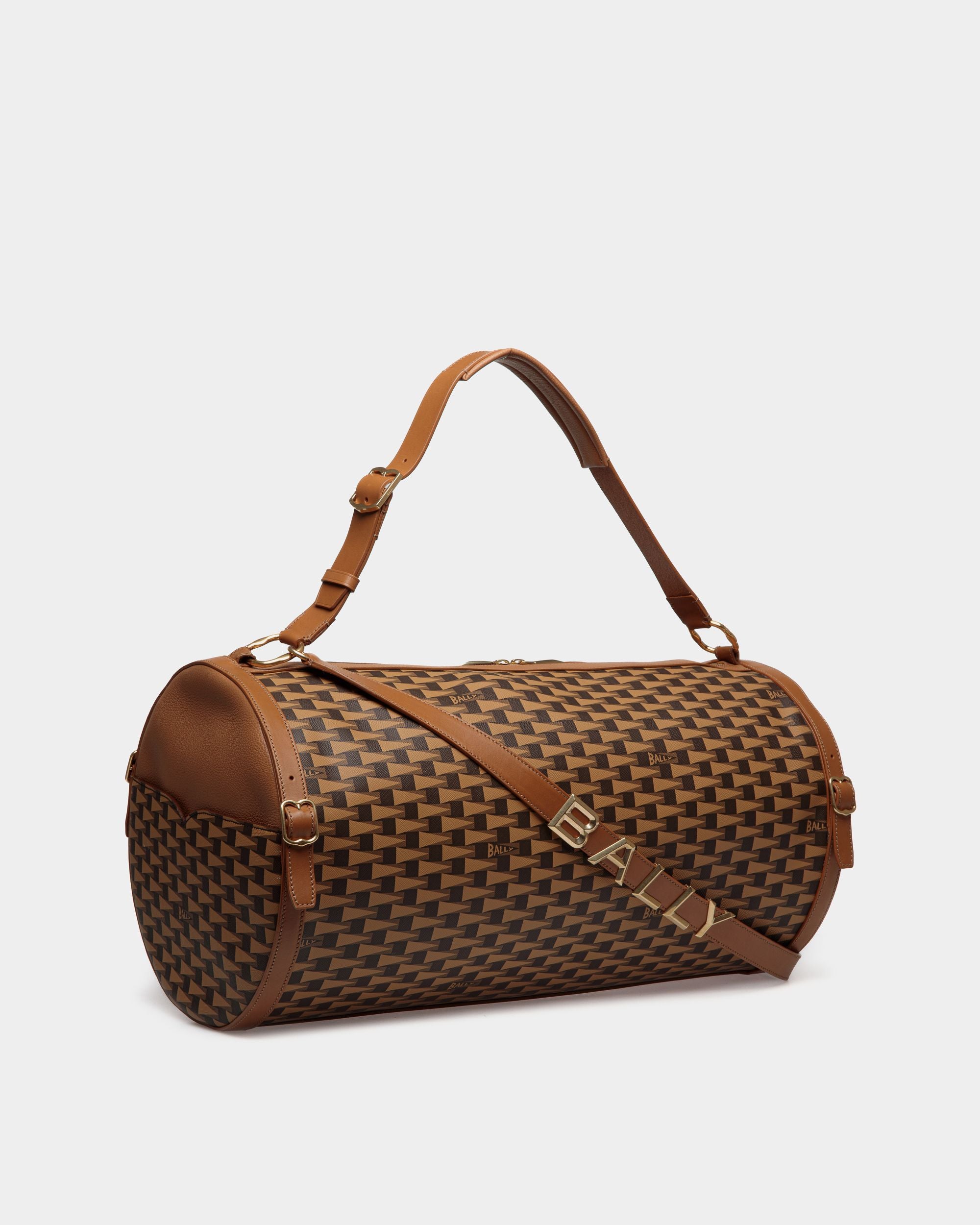Große Sporttasche Aus Braunem TPU - Herren - Bally - 03