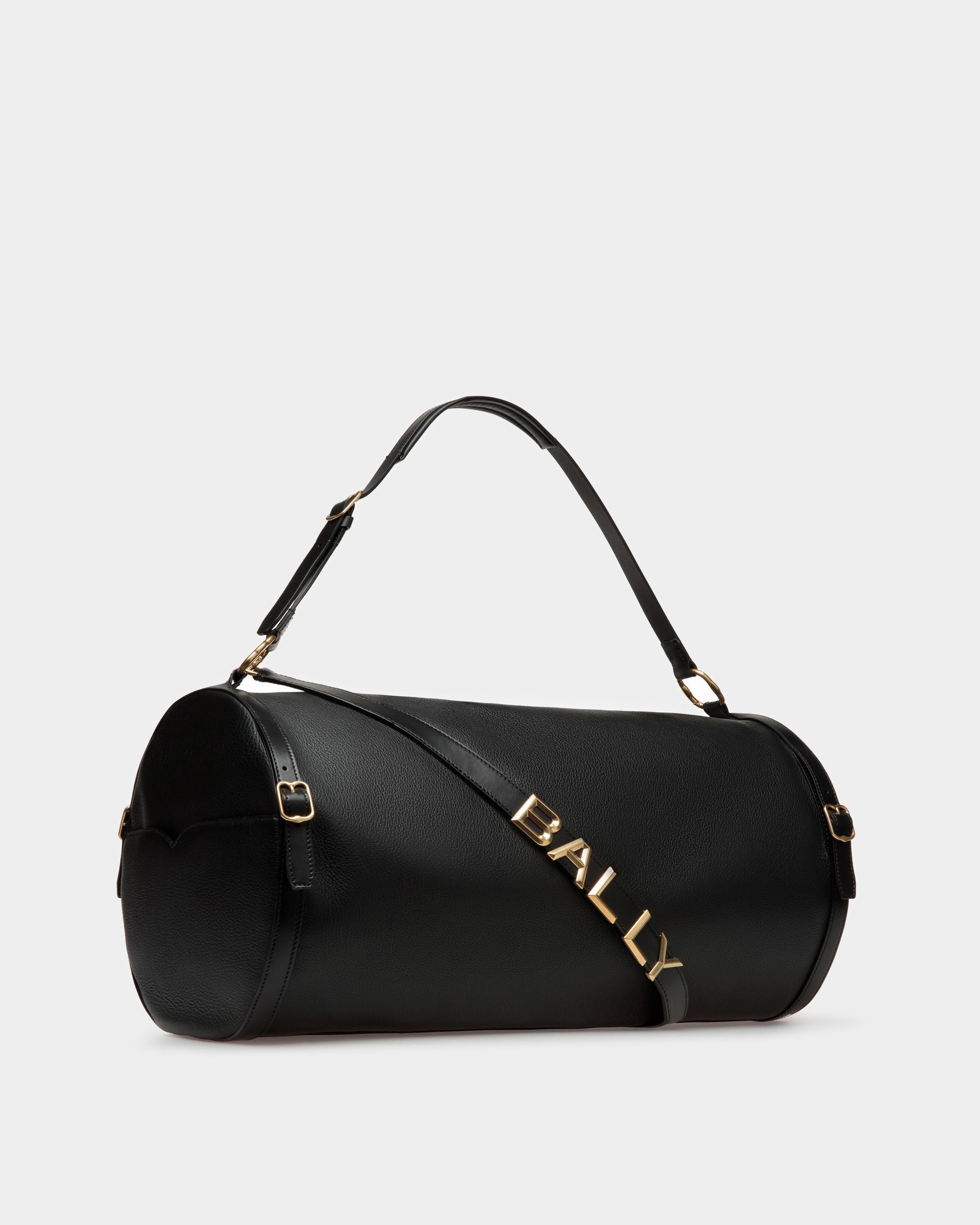 Große Sporttasche Aus Leder In Schwarz - Herren - Bally - 03