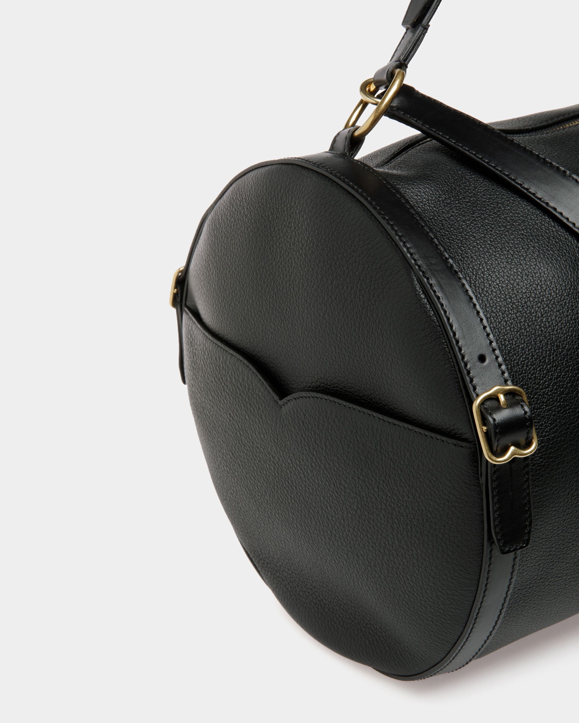 Große Sporttasche Aus Leder In Schwarz - Herren - Bally - 05