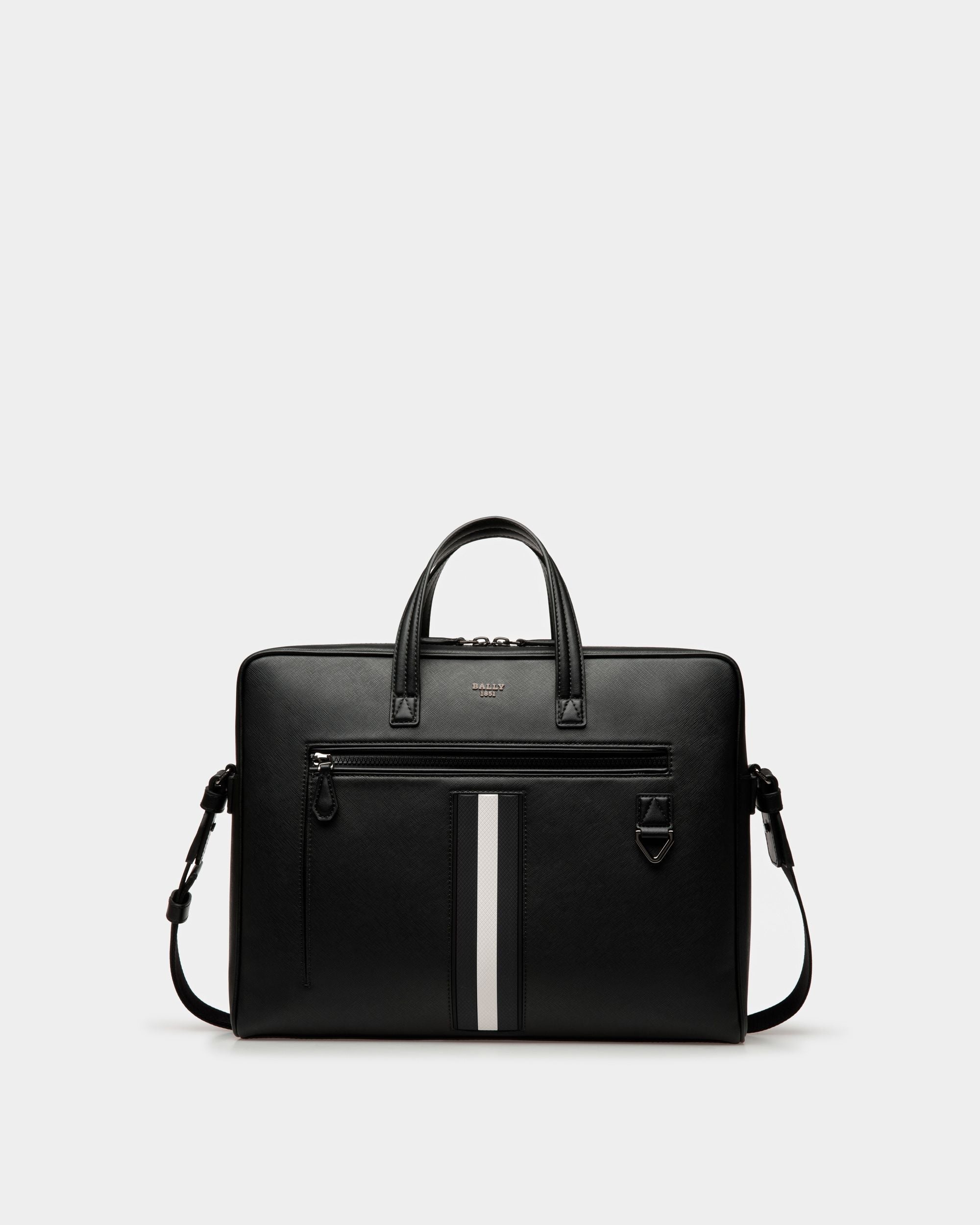 Mikes Business-Tasche Aus Schwarzem Leder Für Herren - Herren - Bally - 01