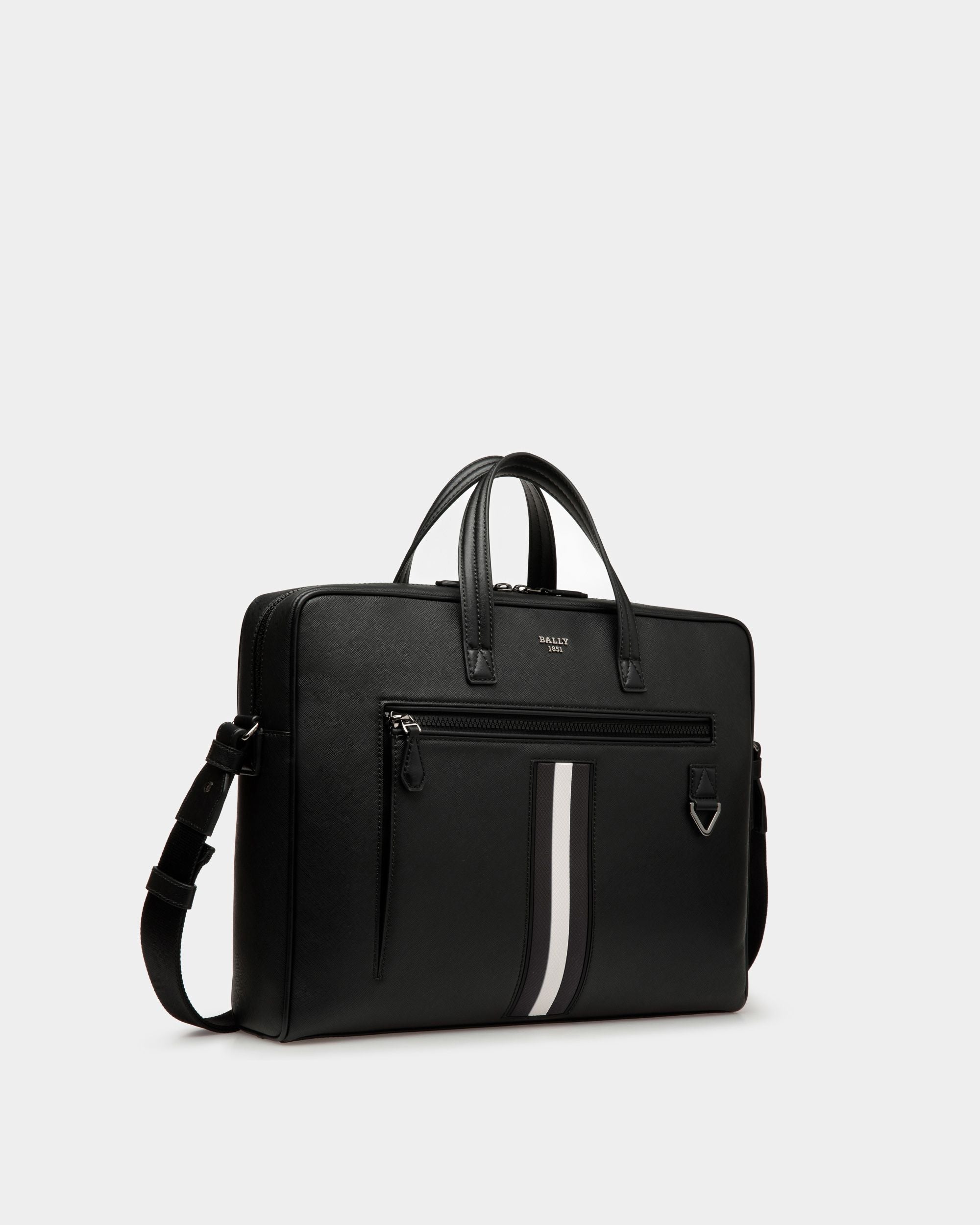 Mikes Business-Tasche Aus Schwarzem Leder Für Herren - Herren - Bally - 03
