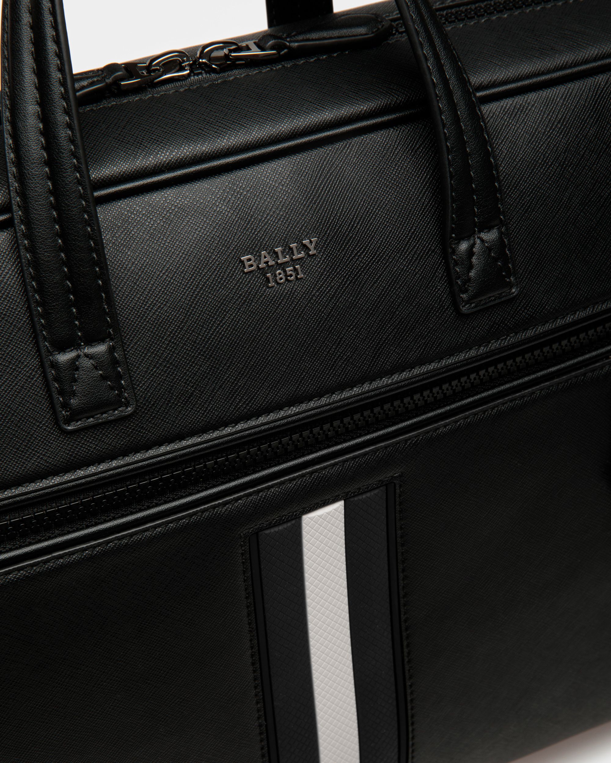 Mikes Business-Tasche Aus Schwarzem Leder Für Herren - Herren - Bally - 05