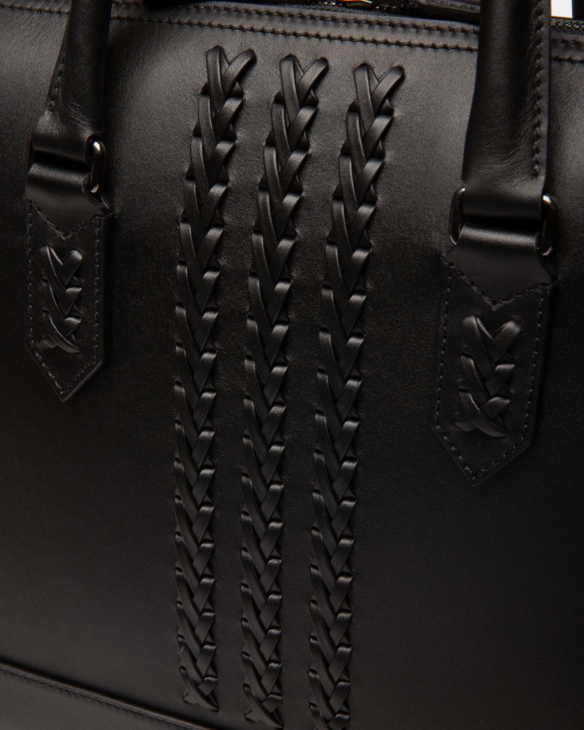 Celter Beniness-Tasche Aus Schwarzem Leder Für Herren - Herren - Bally - 05