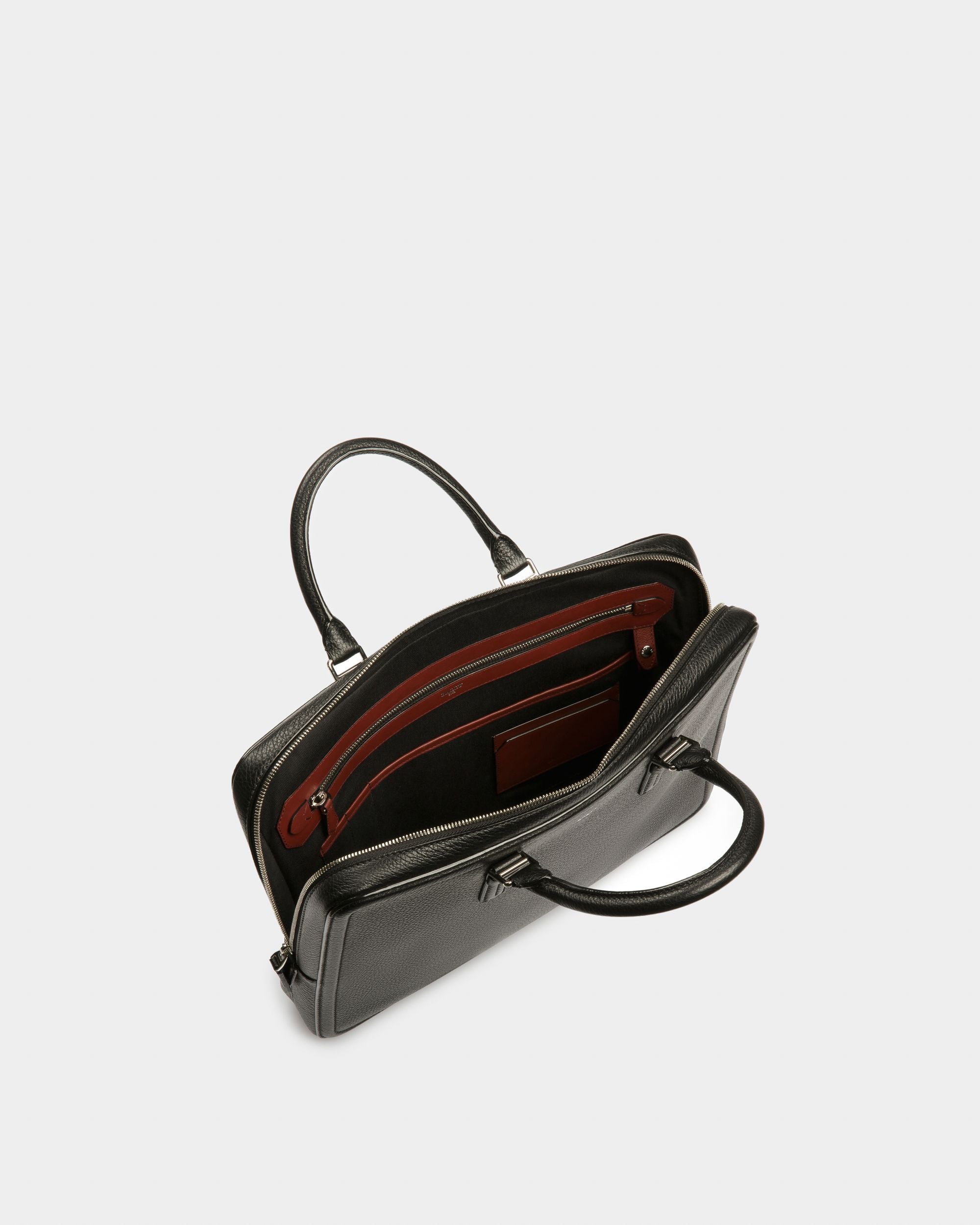 Sergy Business Bag Aus Leder In Schwarz - Herren - Bally - 04