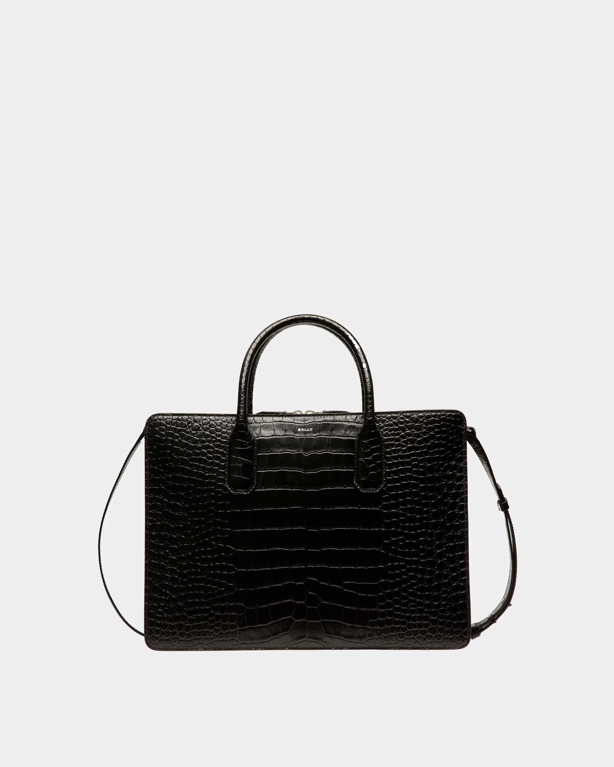 Banque Businesstasche Aus Leder In Schwarz - Herren - Bally - 01