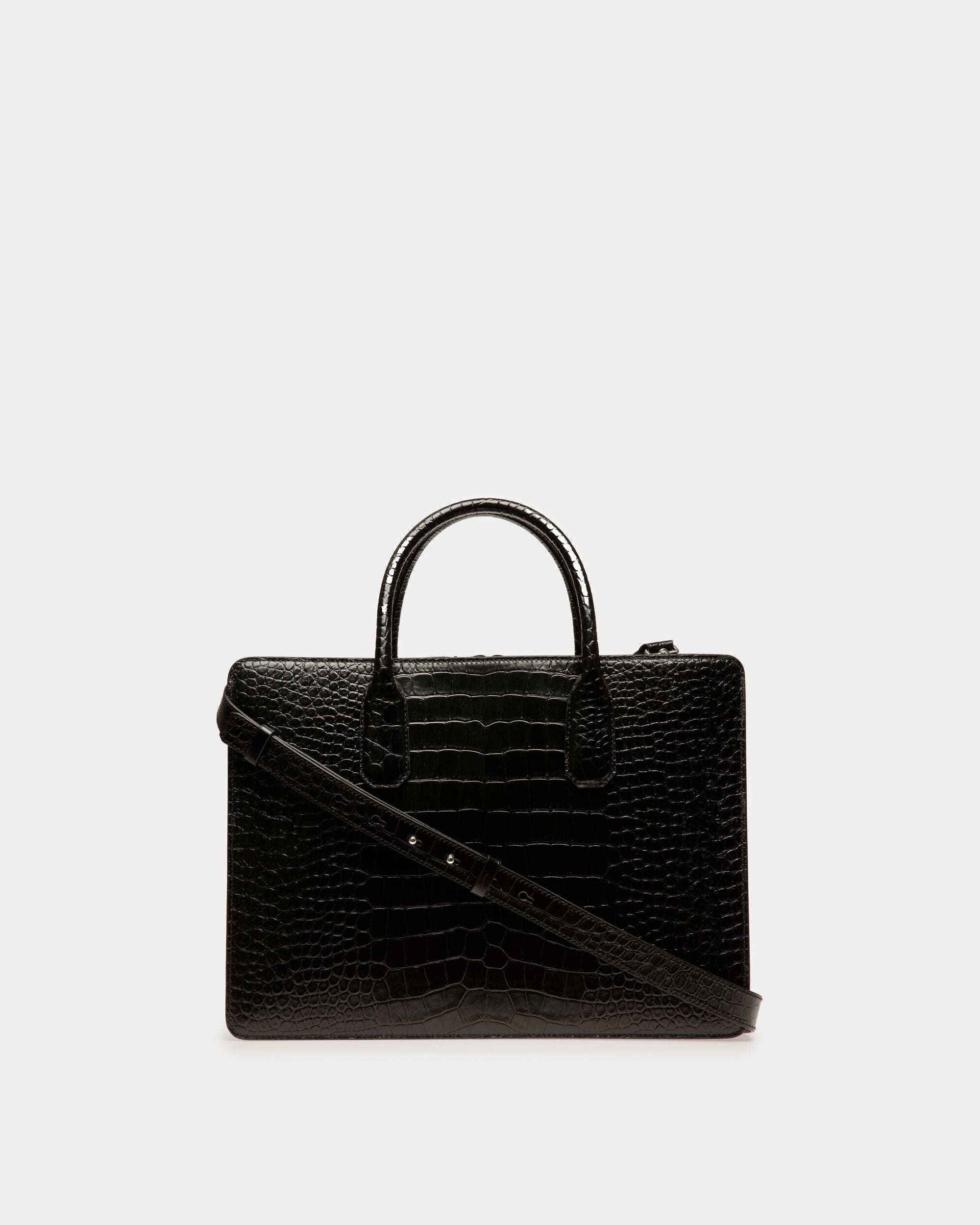 Banque Businesstasche Aus Leder In Schwarz - Herren - Bally - 02
