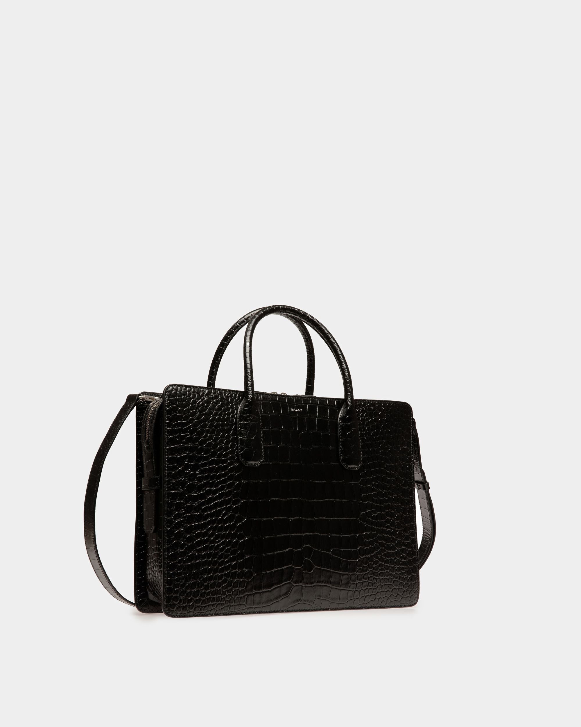 Banque Businesstasche Aus Leder In Schwarz - Herren - Bally - 03