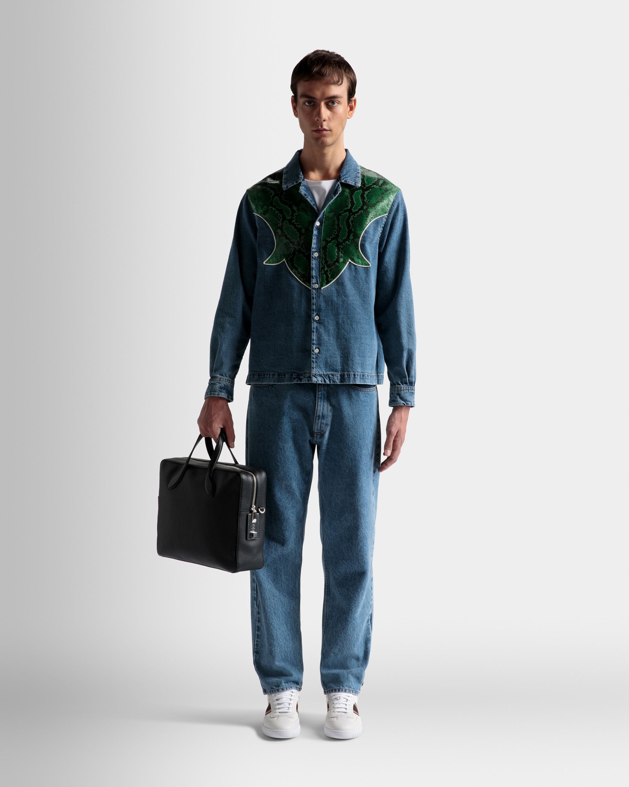 Lago Aktentasche Aus Leder In Schwarz - Herren - Bally - 02