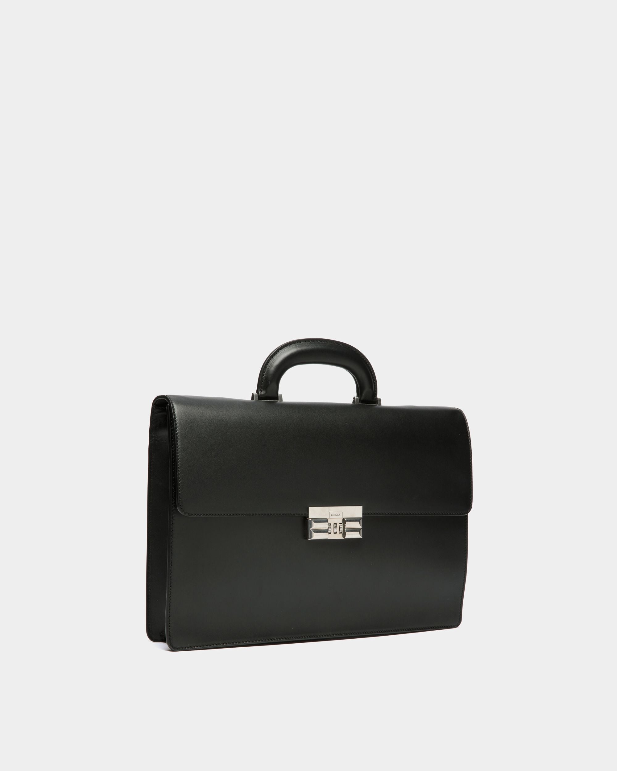 Busy Bally Aktentasche Aus Schwarzem Leder - Herren - Bally - 03