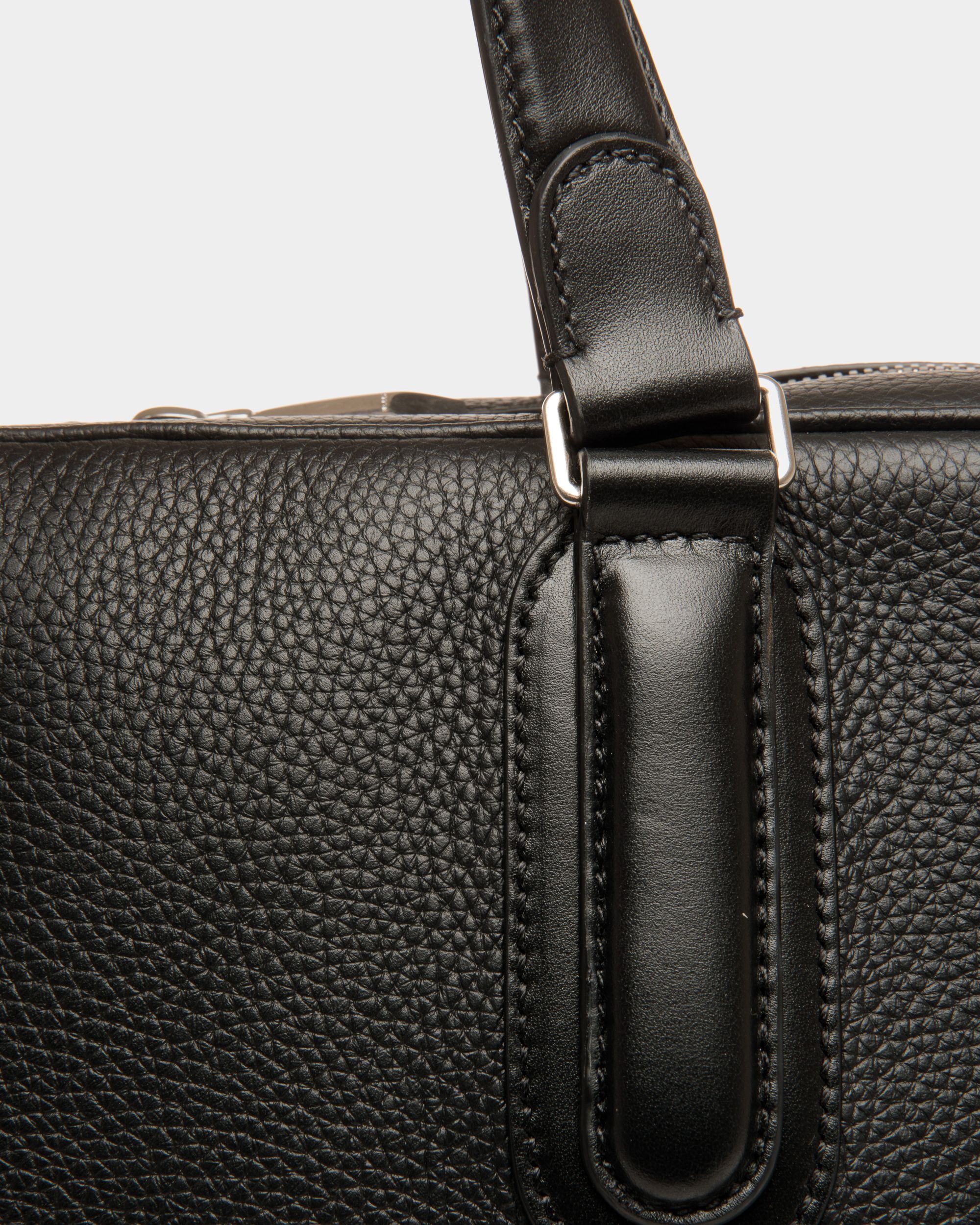 Spin Aktentasche Aus Genarbtem Leder In Schwarz - Herren - Bally - 06