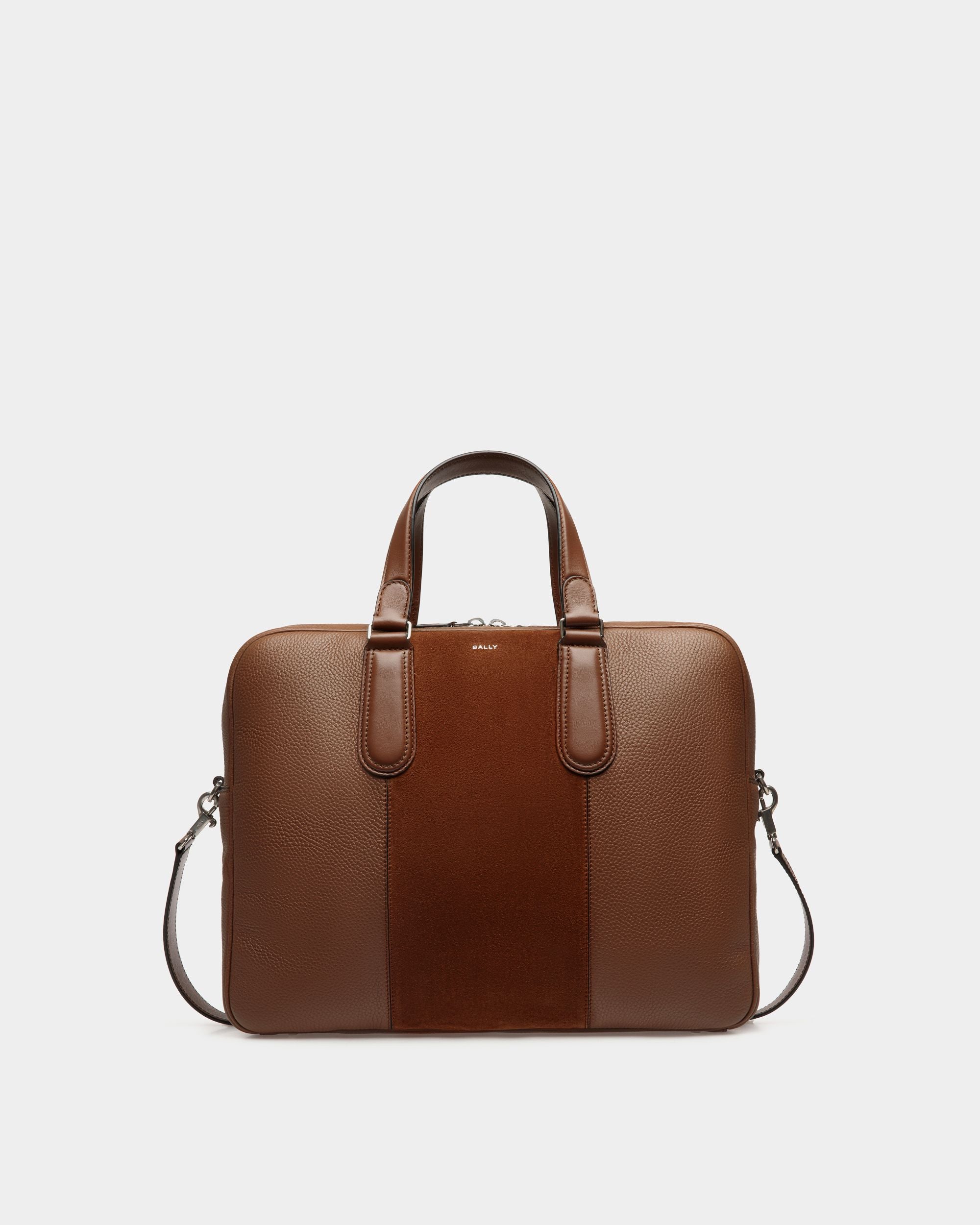 Spin Aktentasche Aus Braunem Leder - Herren - Bally - 01
