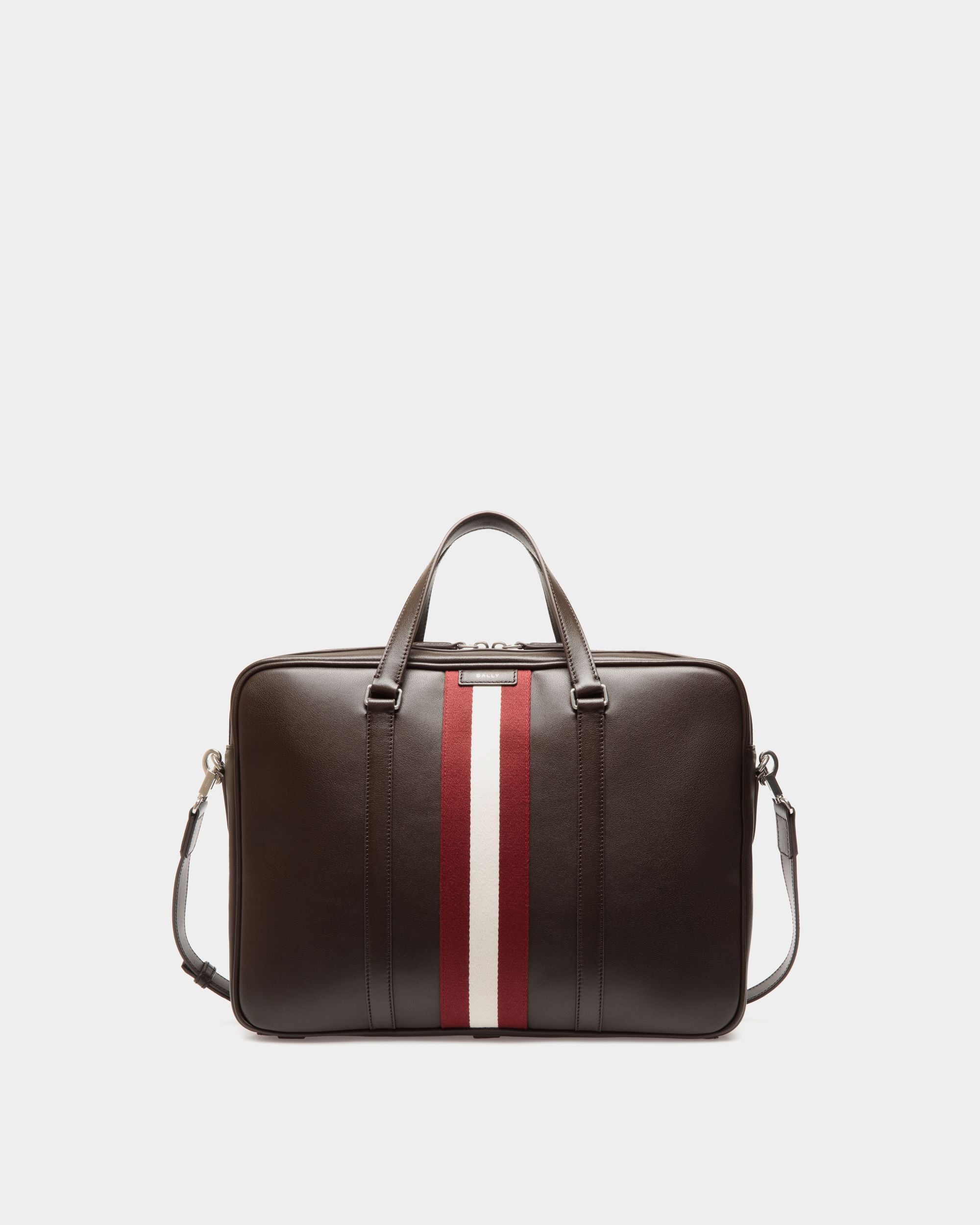 Aktentasche Code Aus Leder In Ebenholzschwarz - Herren - Bally - 01