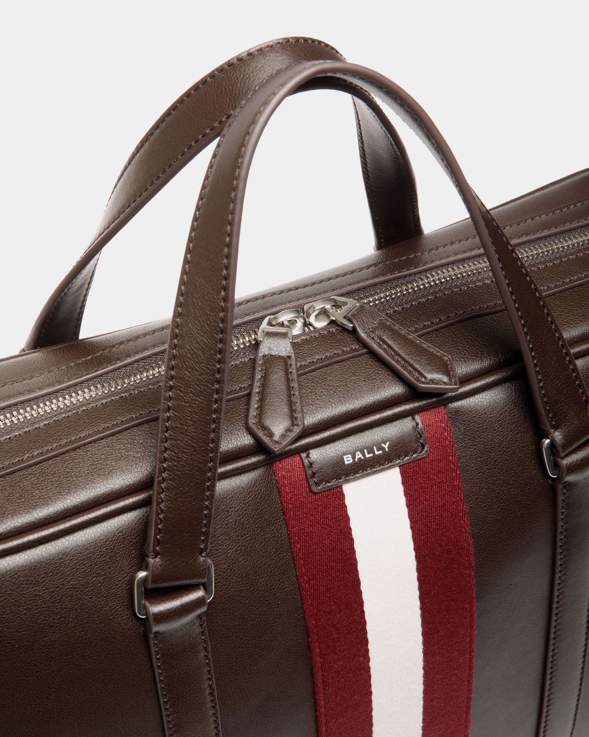 Aktentasche Code Aus Leder In Ebenholzschwarz - Herren - Bally - 06